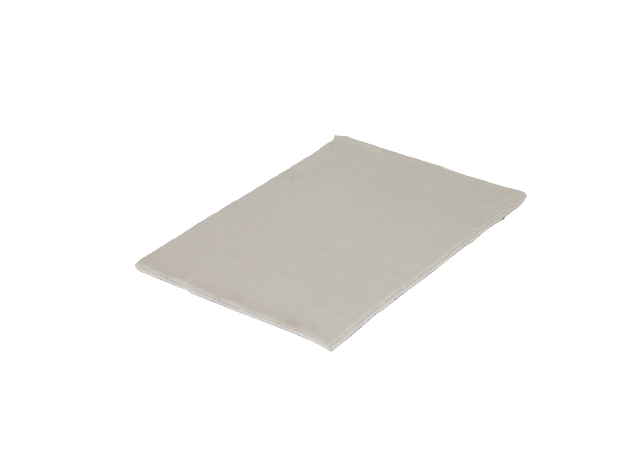 Plus Important - Tapis Elissa 160x230cm - fibre de polyester - blanc craie