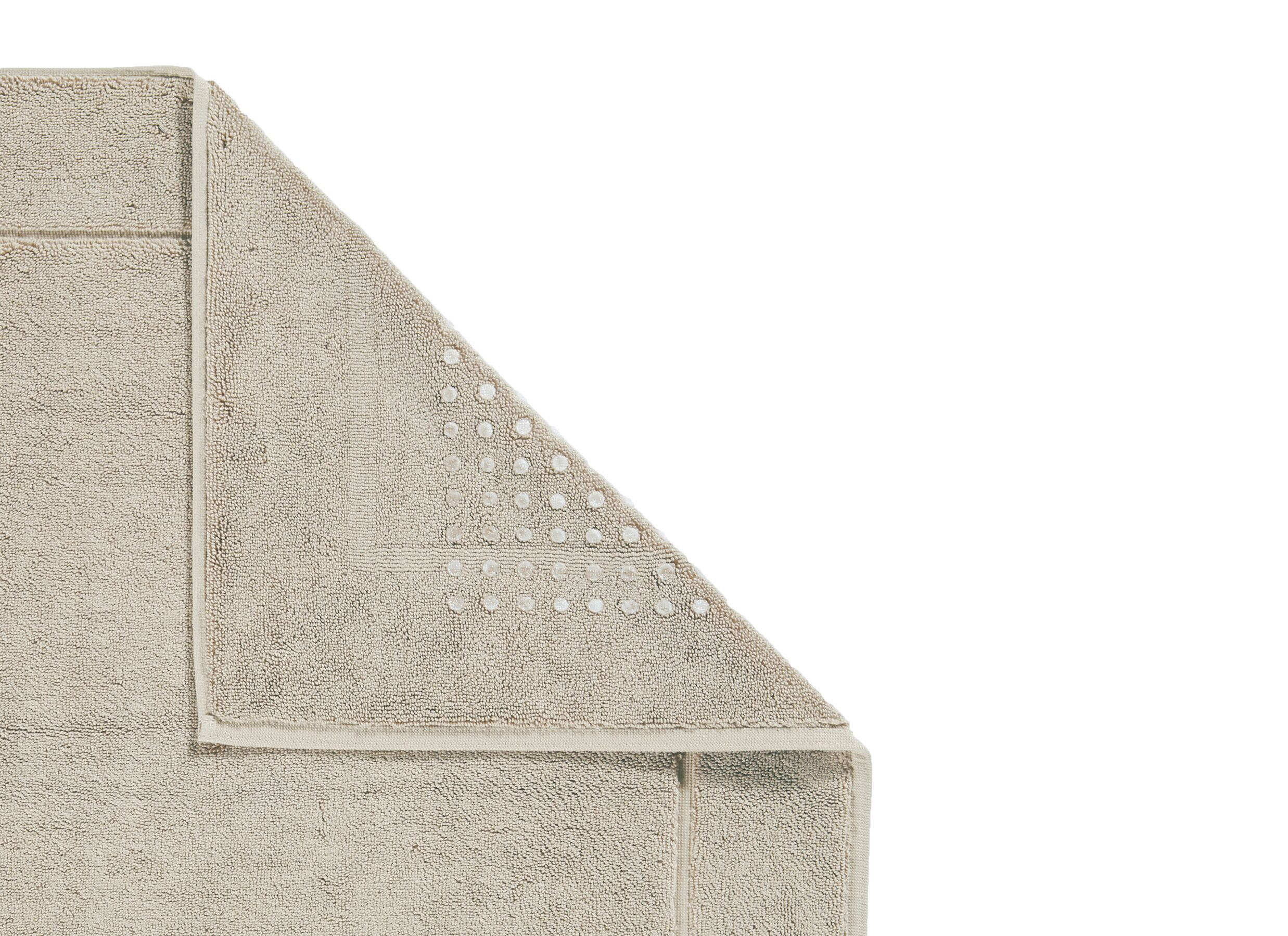 Detail - Tapis de bain London 70x120cm - coton - desert avec antidérapant