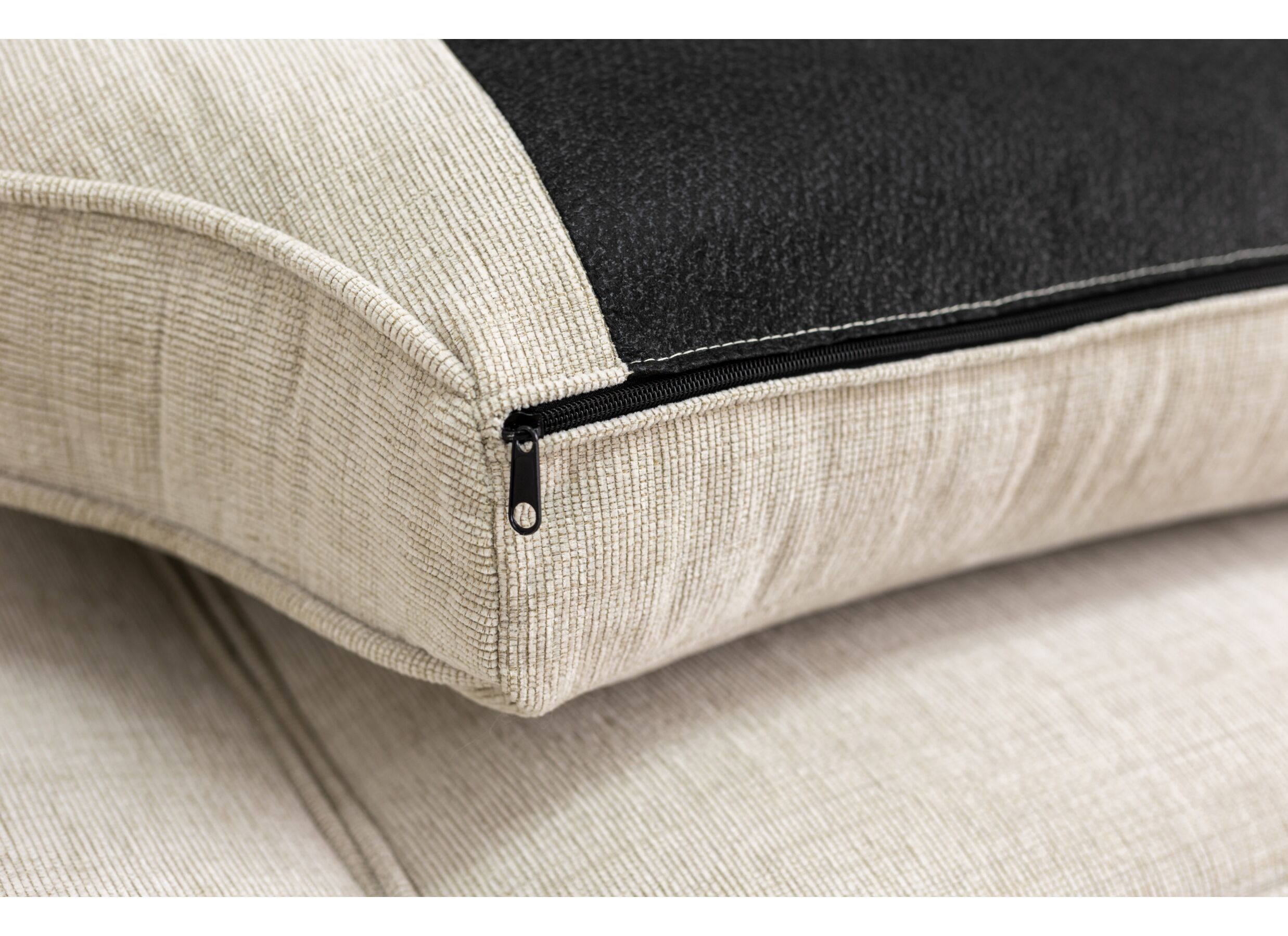 Detail - Canapé Road 3 places tissu beige