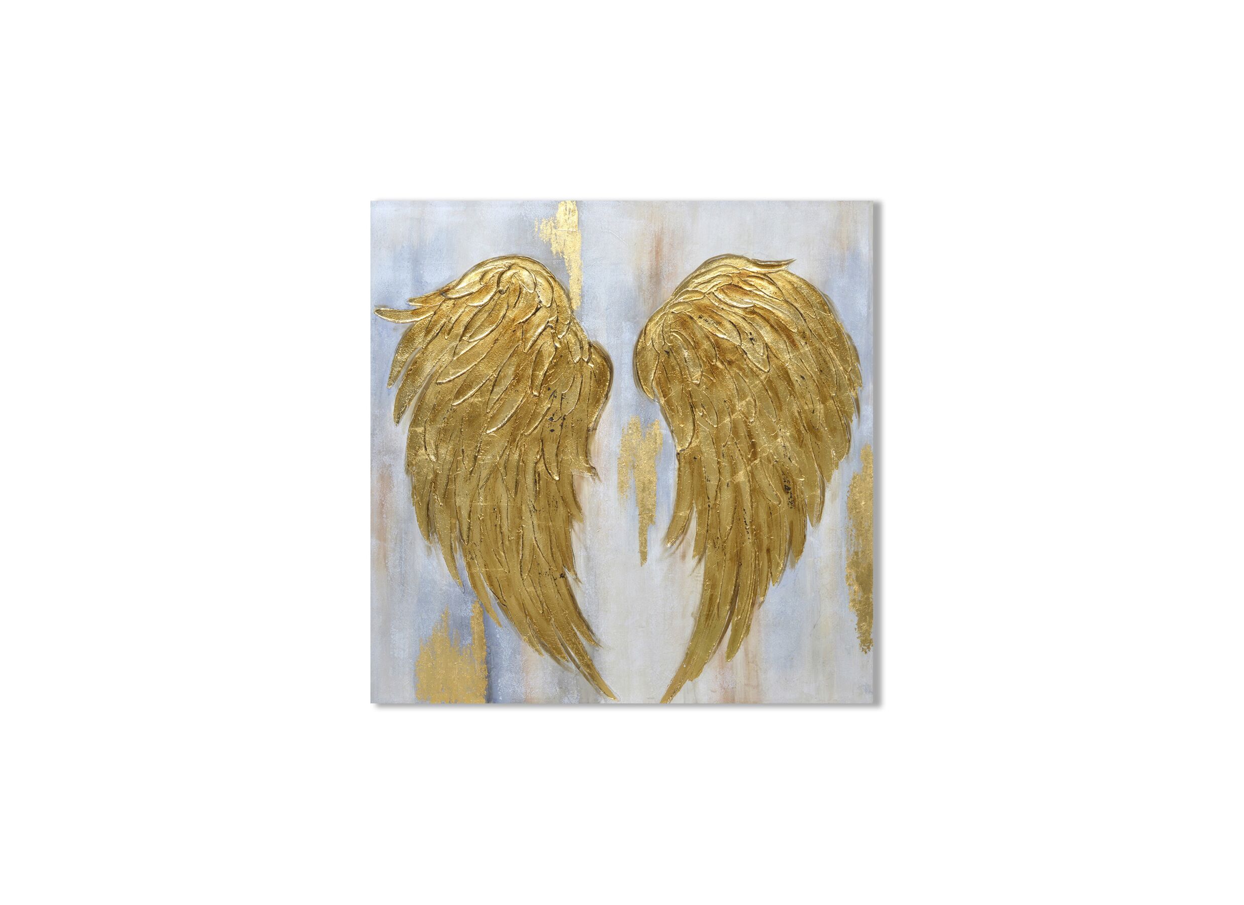 Schilderij Golden Wings 100x100cm