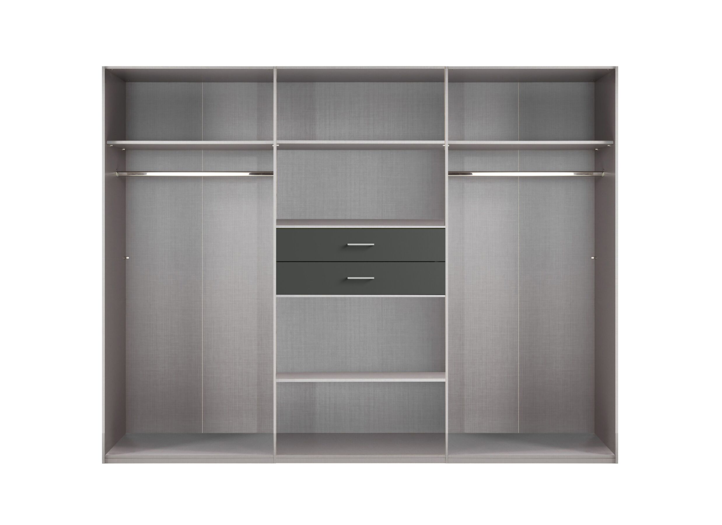 Disposition - Garde-robe Diver 270cm - décor - blanc