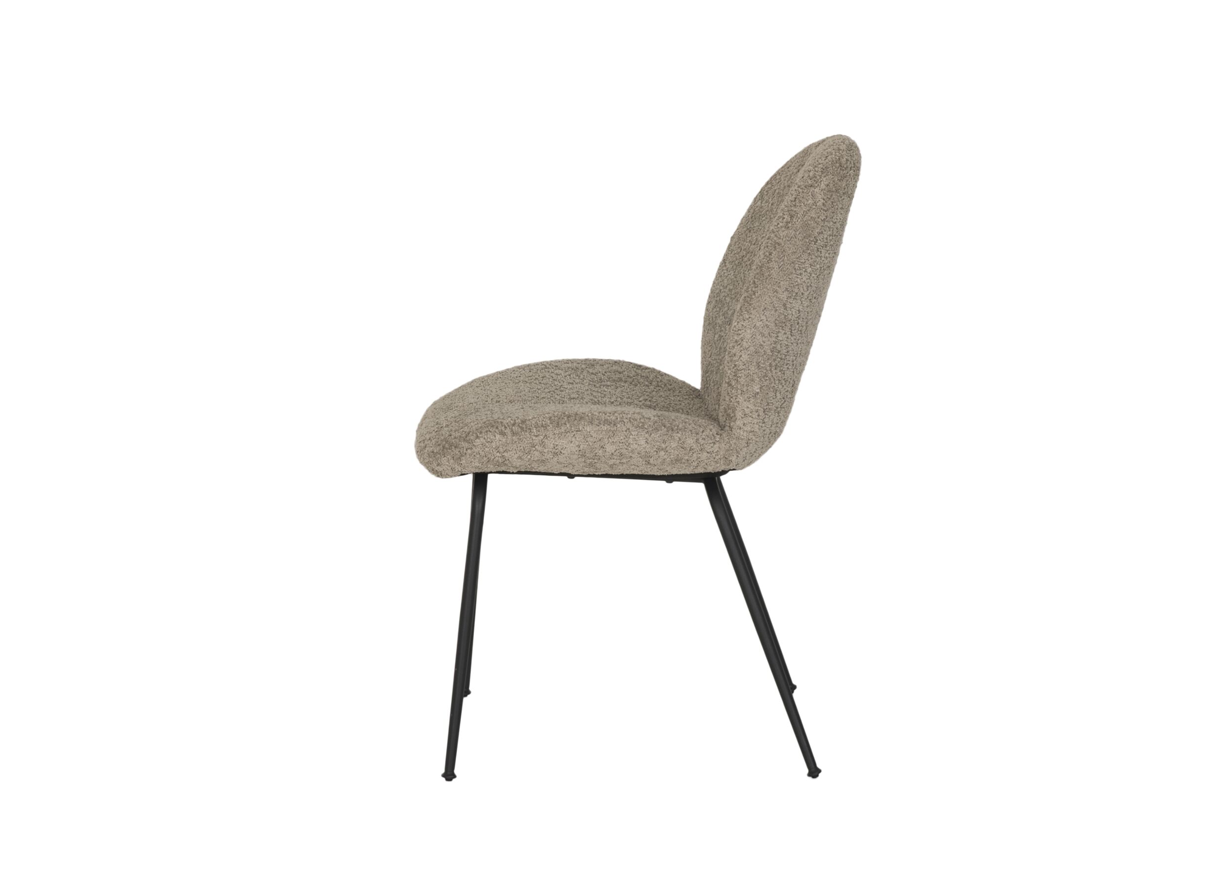 Aperçu - Chaise Taupo 50,5x87,5x61cm - fibre polyester - taupe