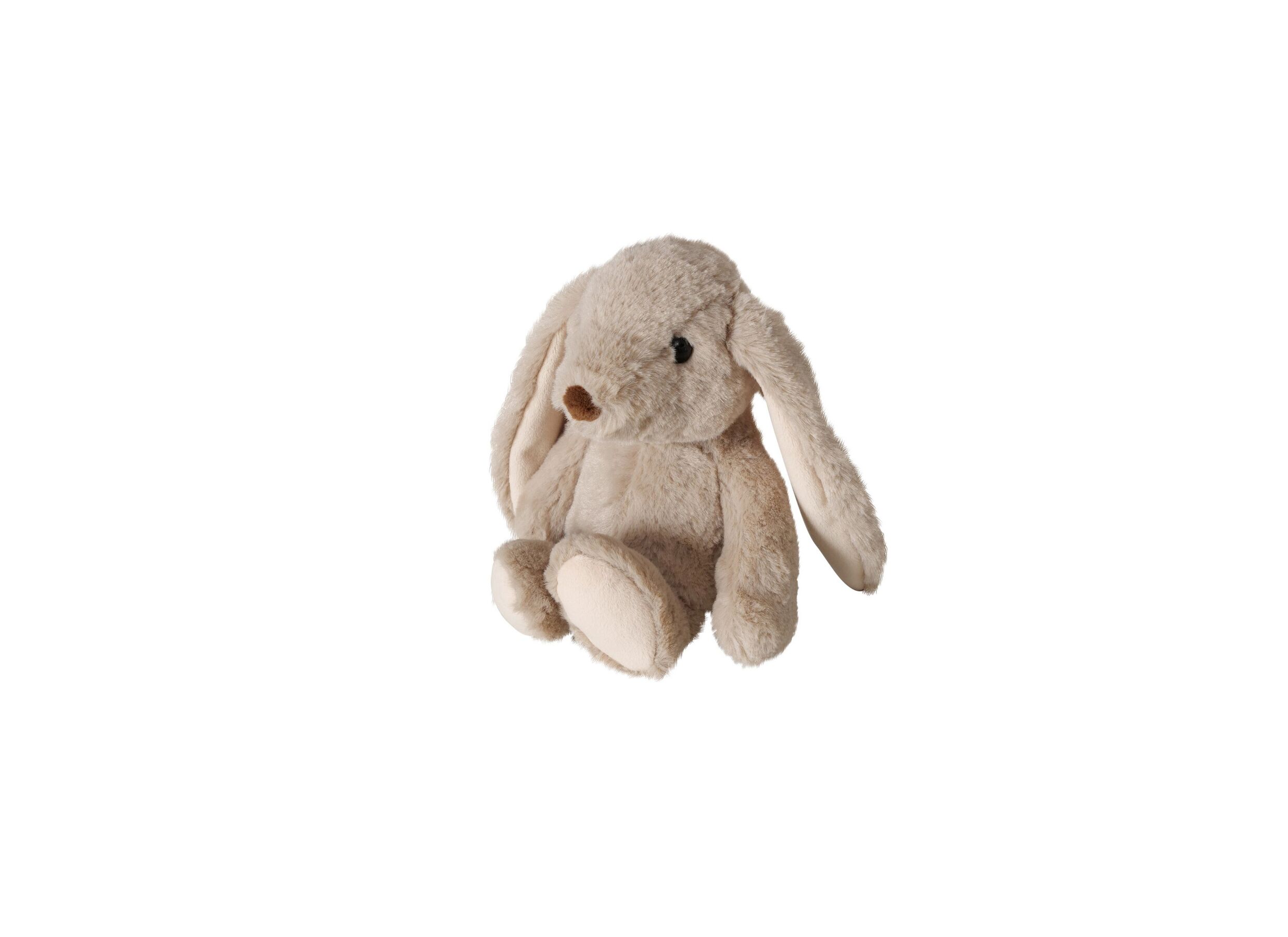 Knuffel Haas Philina H19cm - polyester - bruin - Peluche Lièvre Philina H19cm - polyester - brun