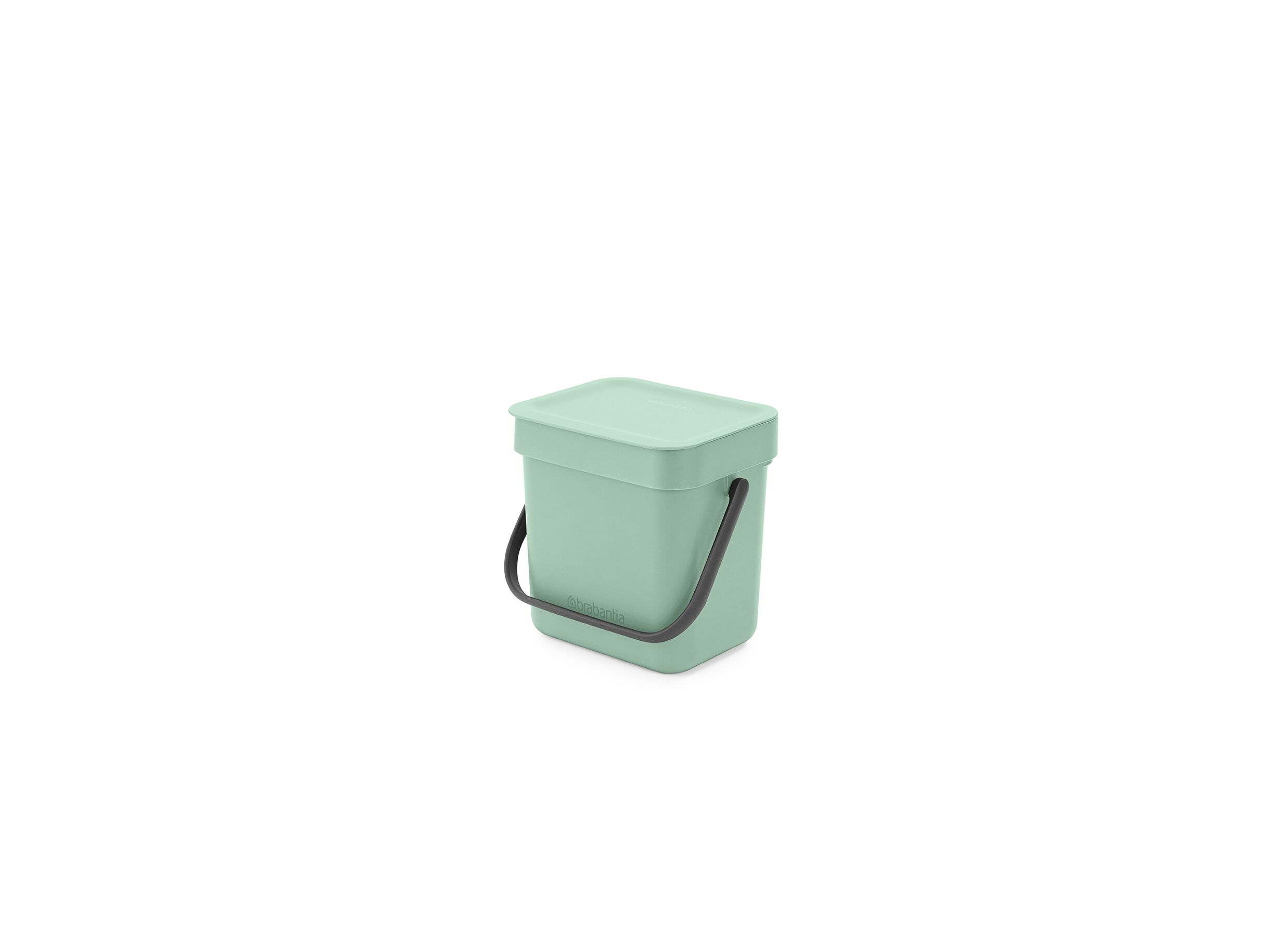 Vuilnisbak Sort & Go Brabantia 3L - jade green - Poubelle Sort & Go Brabantia 3L - jade green