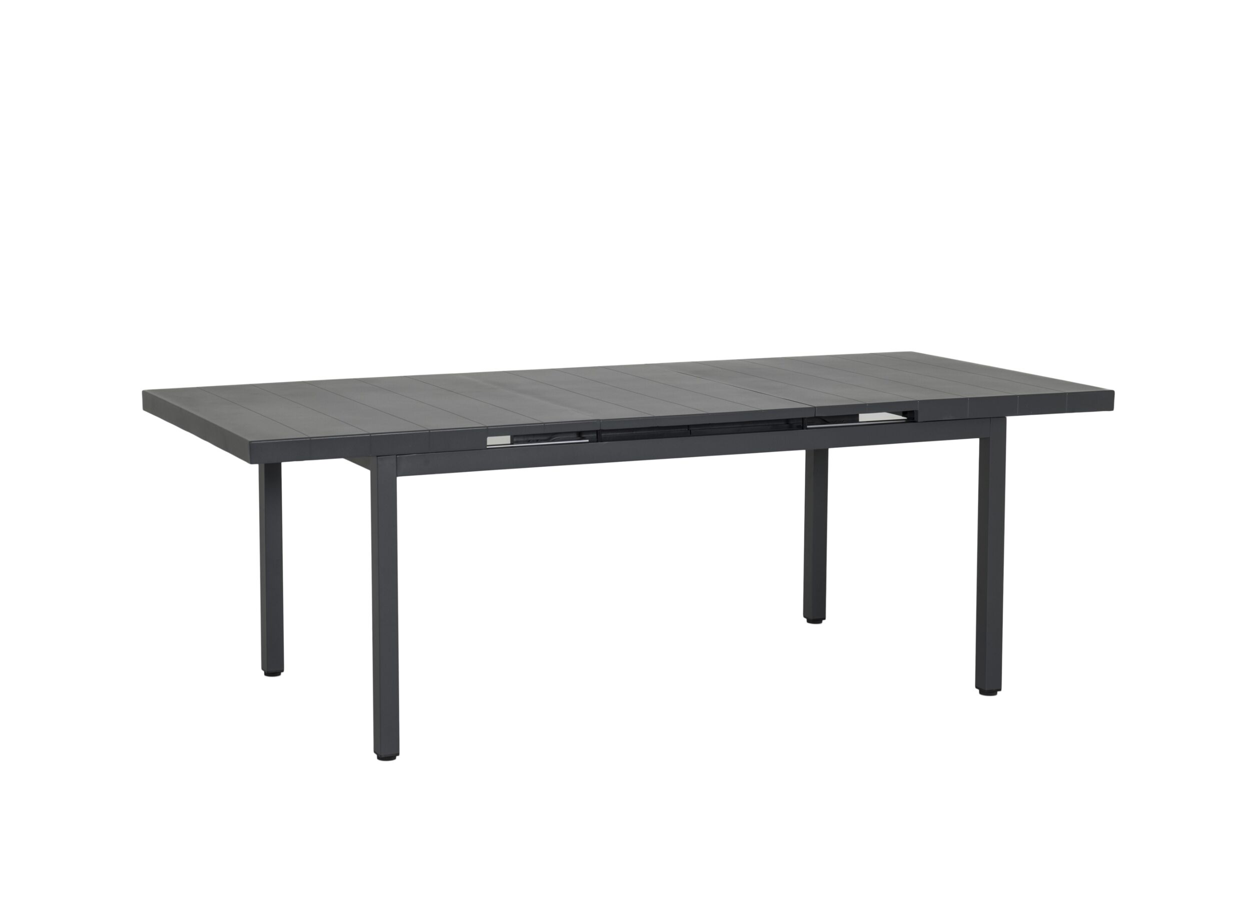 Aperçu - Table de jardin Eden 180/240x95cm - aluminium - anthracite