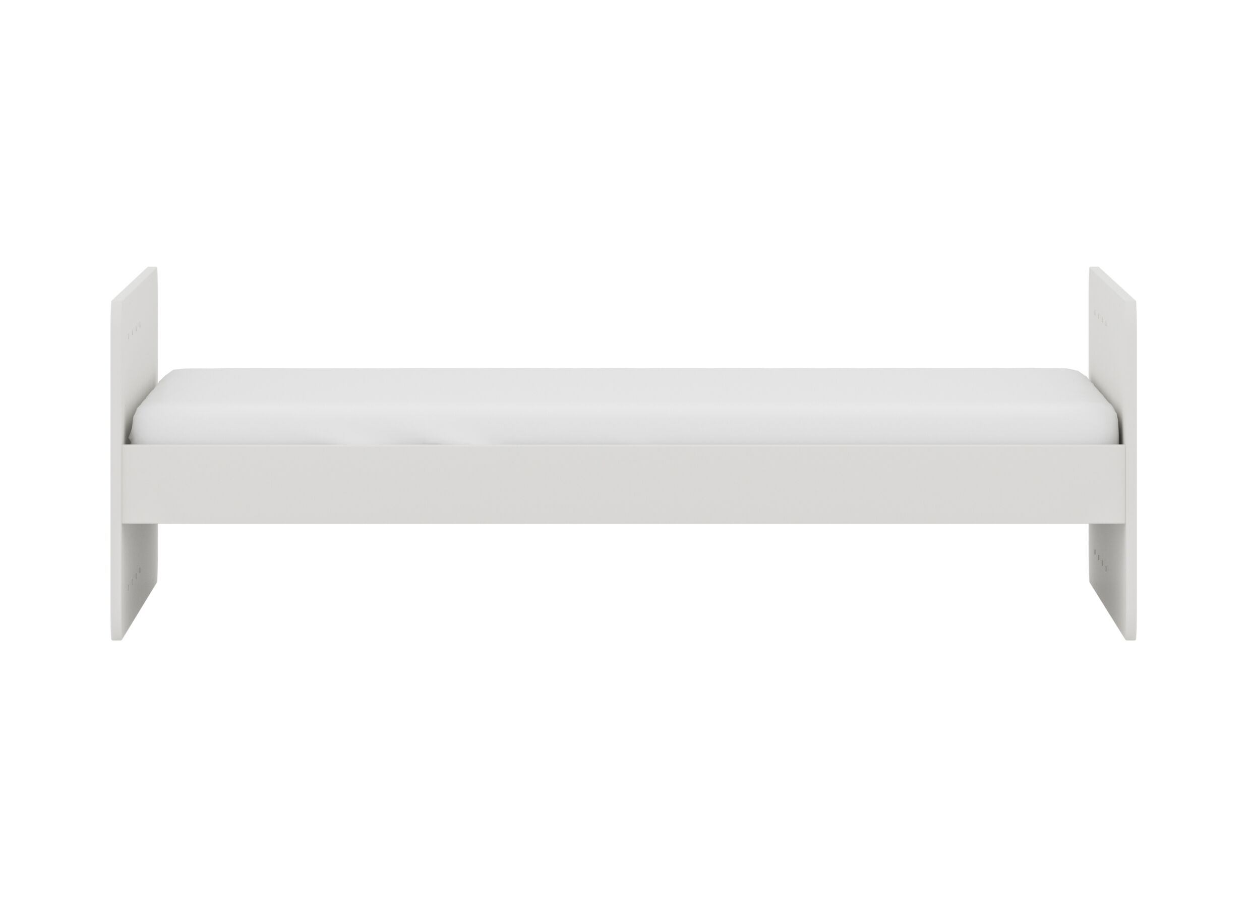 Aperçu - Lit bébé évolutif Cutie-Lea 60x120cm - décor - off white