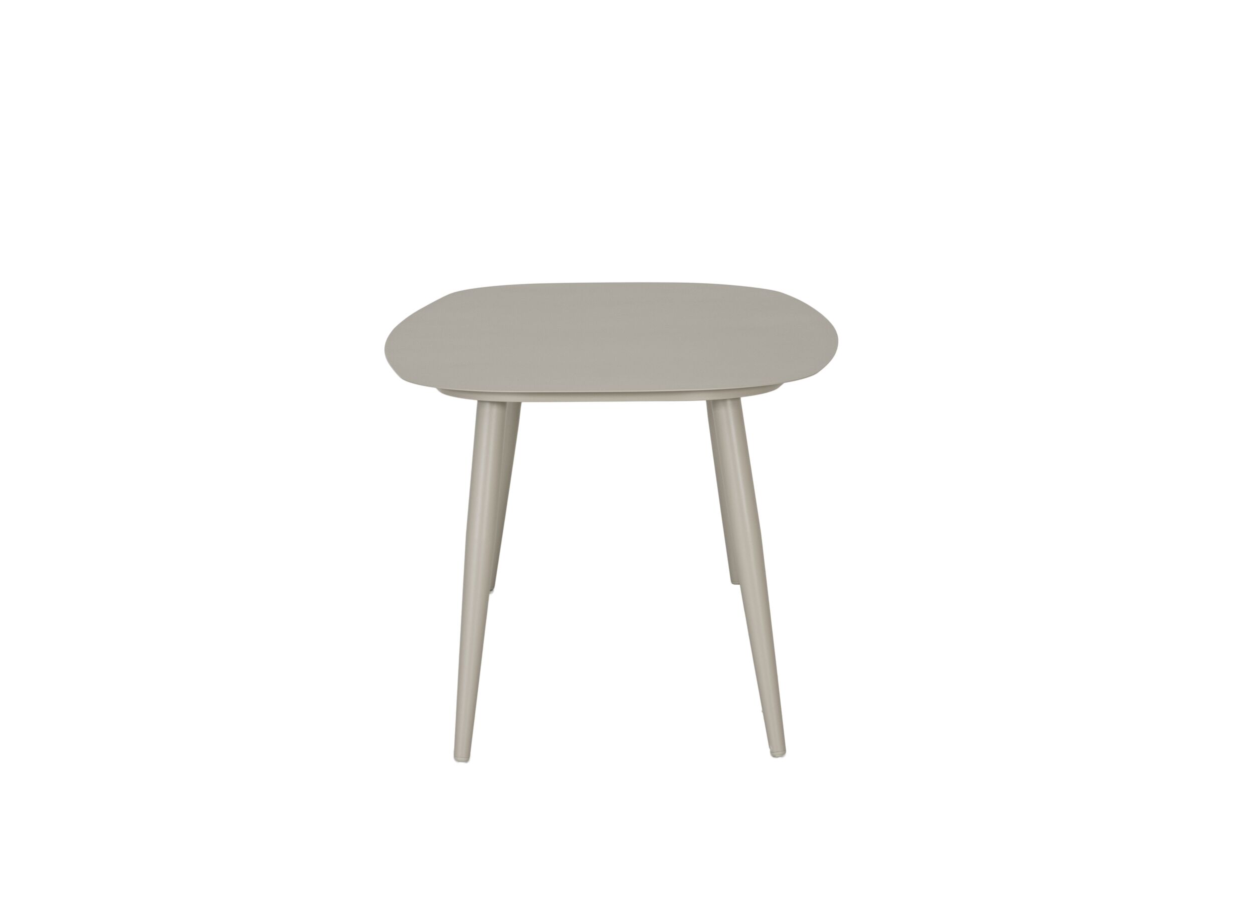 Aperçu - Table de jardin Visconti 200x100cm - aluminium - greige