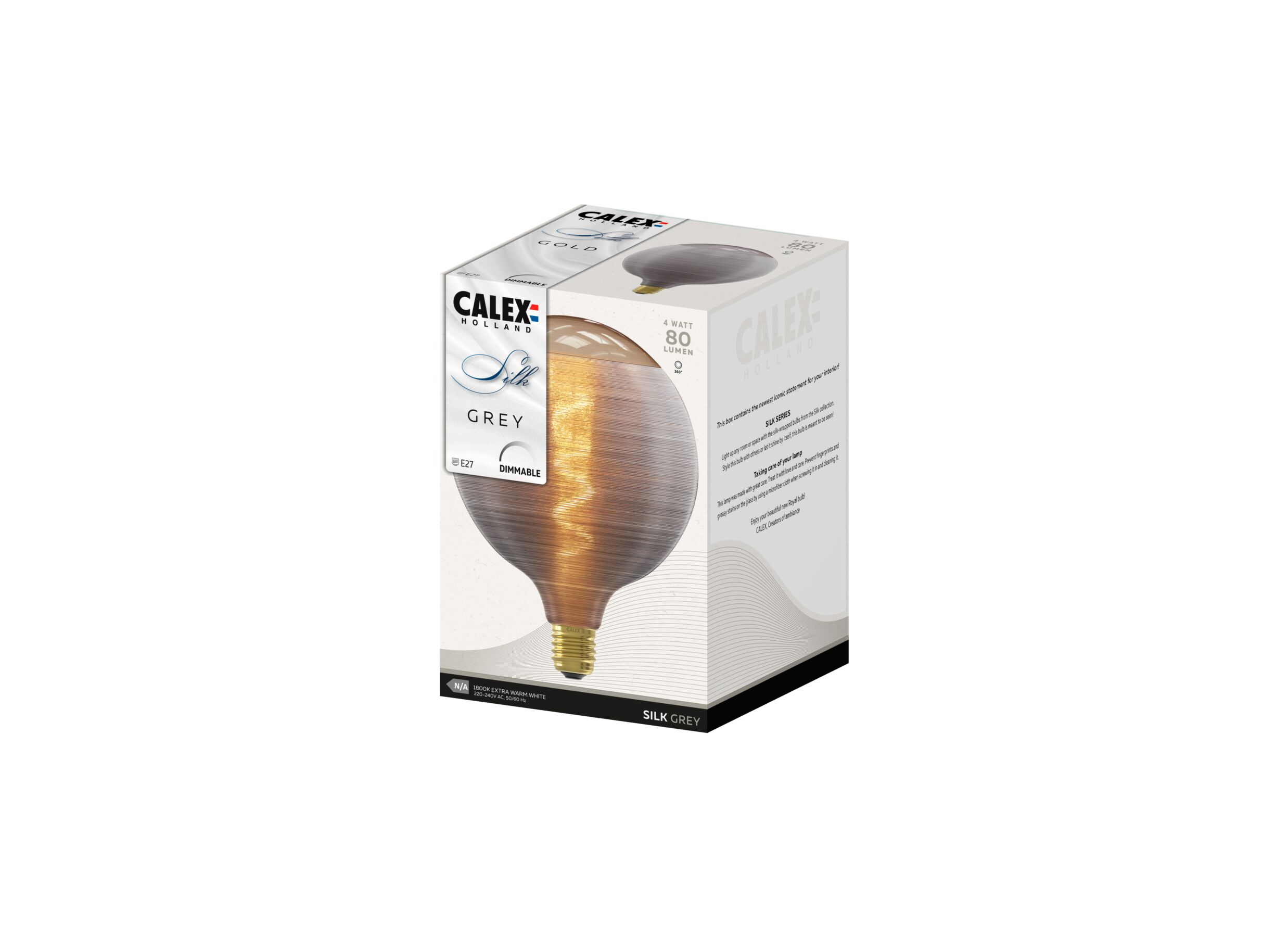 Aperçu - Ampoule LED Silk G125 4W E27