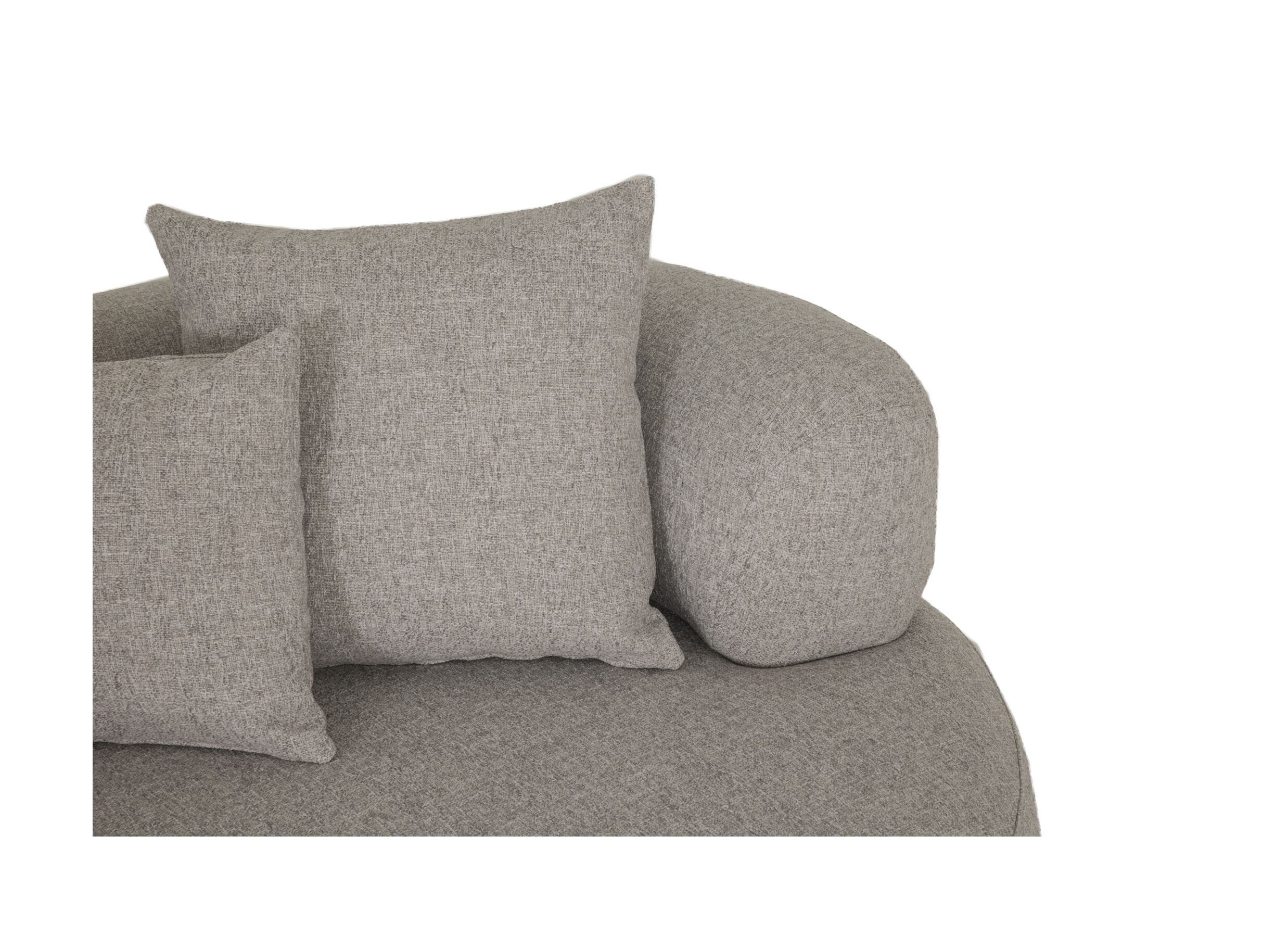 Detail - Canapé Raja 364x135cm - tissu - beige