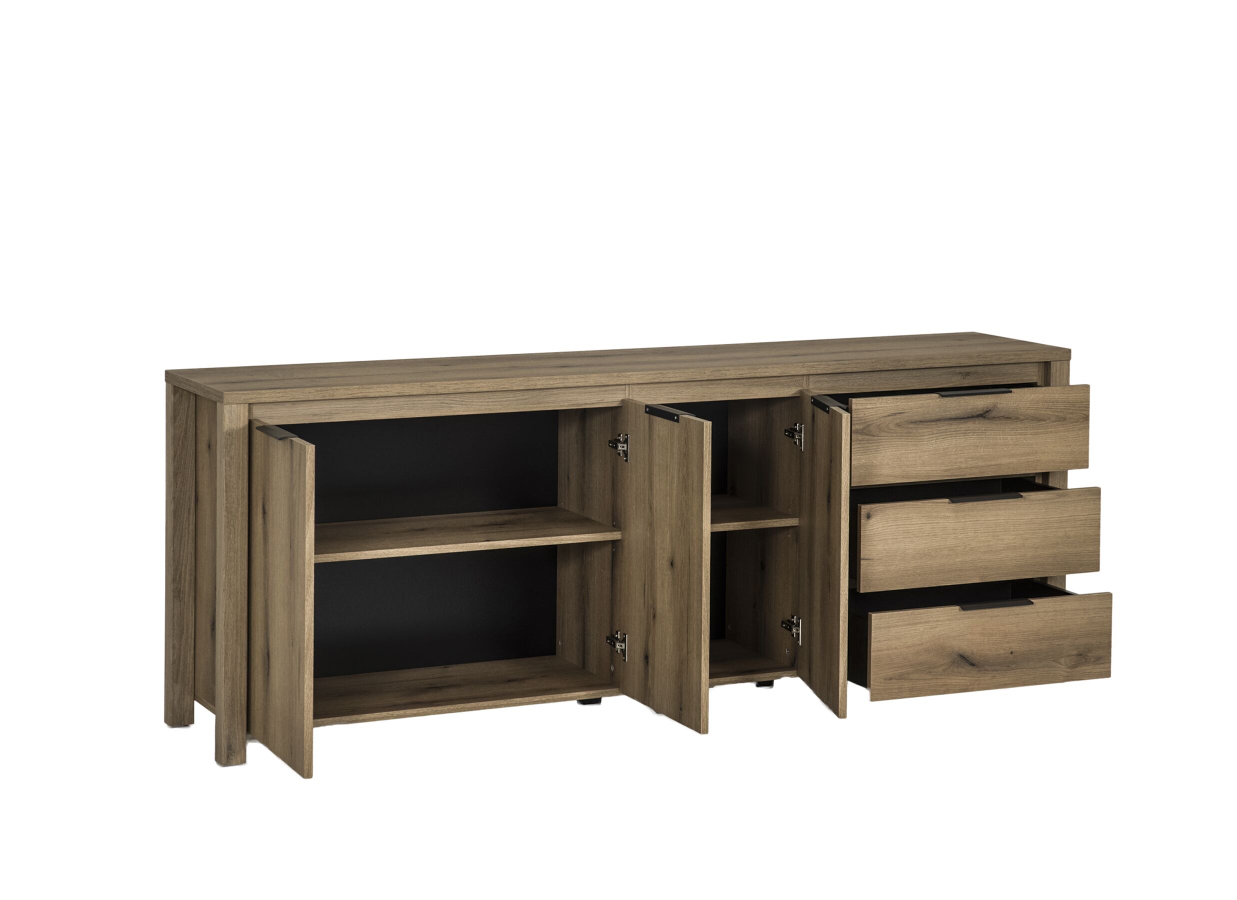 Indeling - Dressoir Bordo 217cm - decor - etna eik