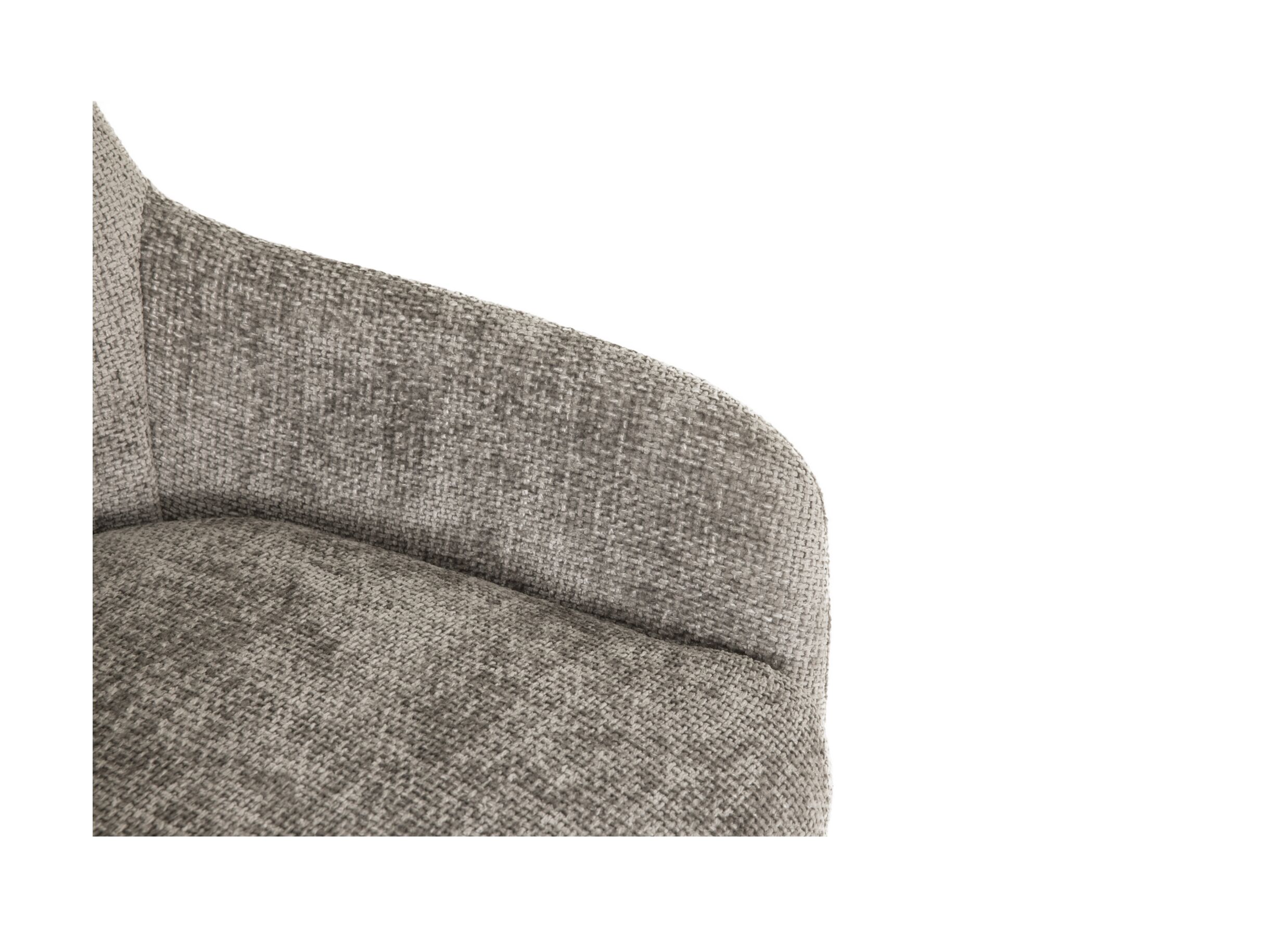 Detailfoto - Draaistoel Jump 47x60x88cm - stof - lichtgrijs