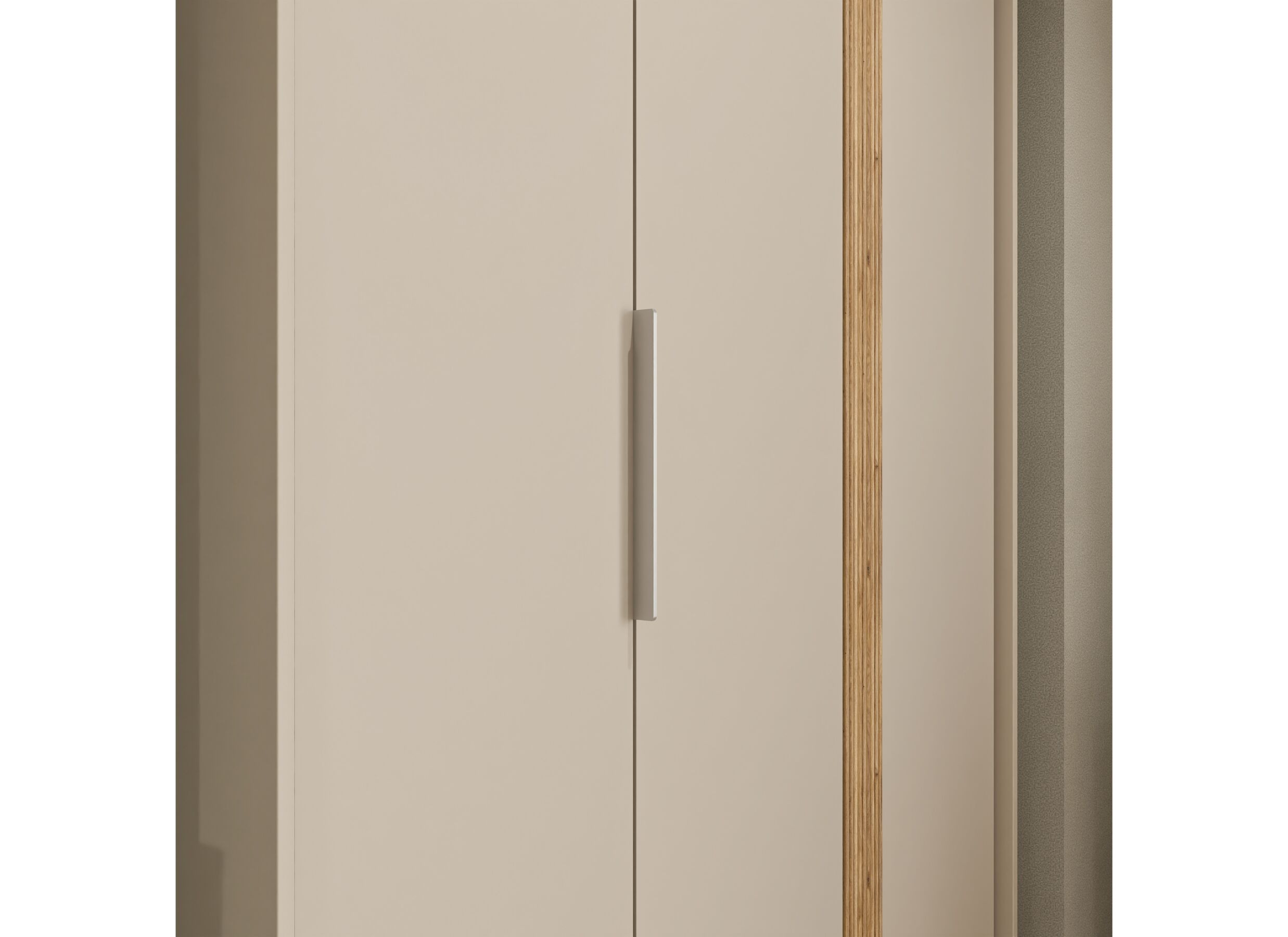 Detail - Garde-robe Wexlin 91x60x194cm - décor - sand & mauvella oak