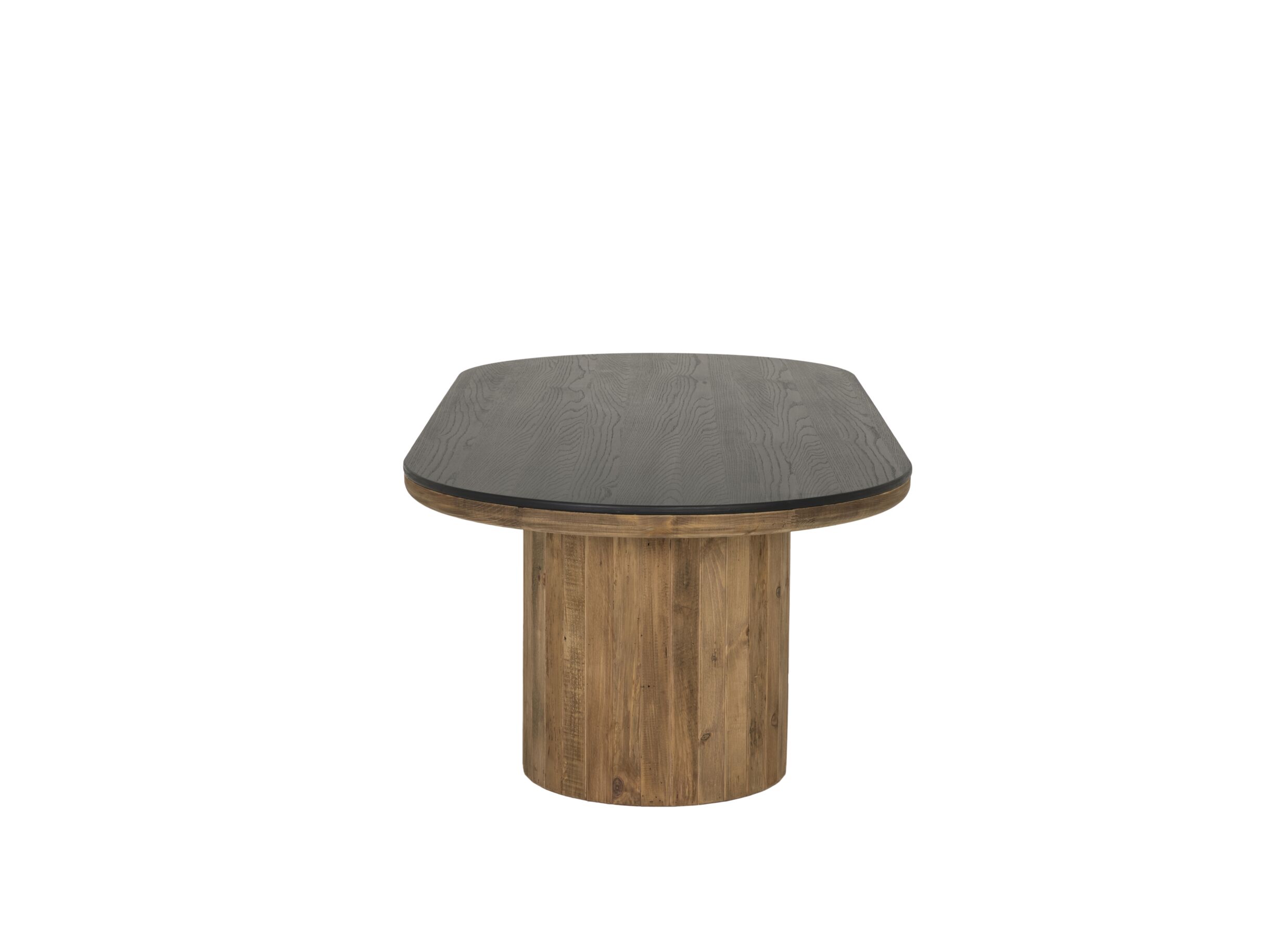 Overzichtsfoto - Tafel Bonanza 240x104cm - gerecycleerd den massief - naturel
