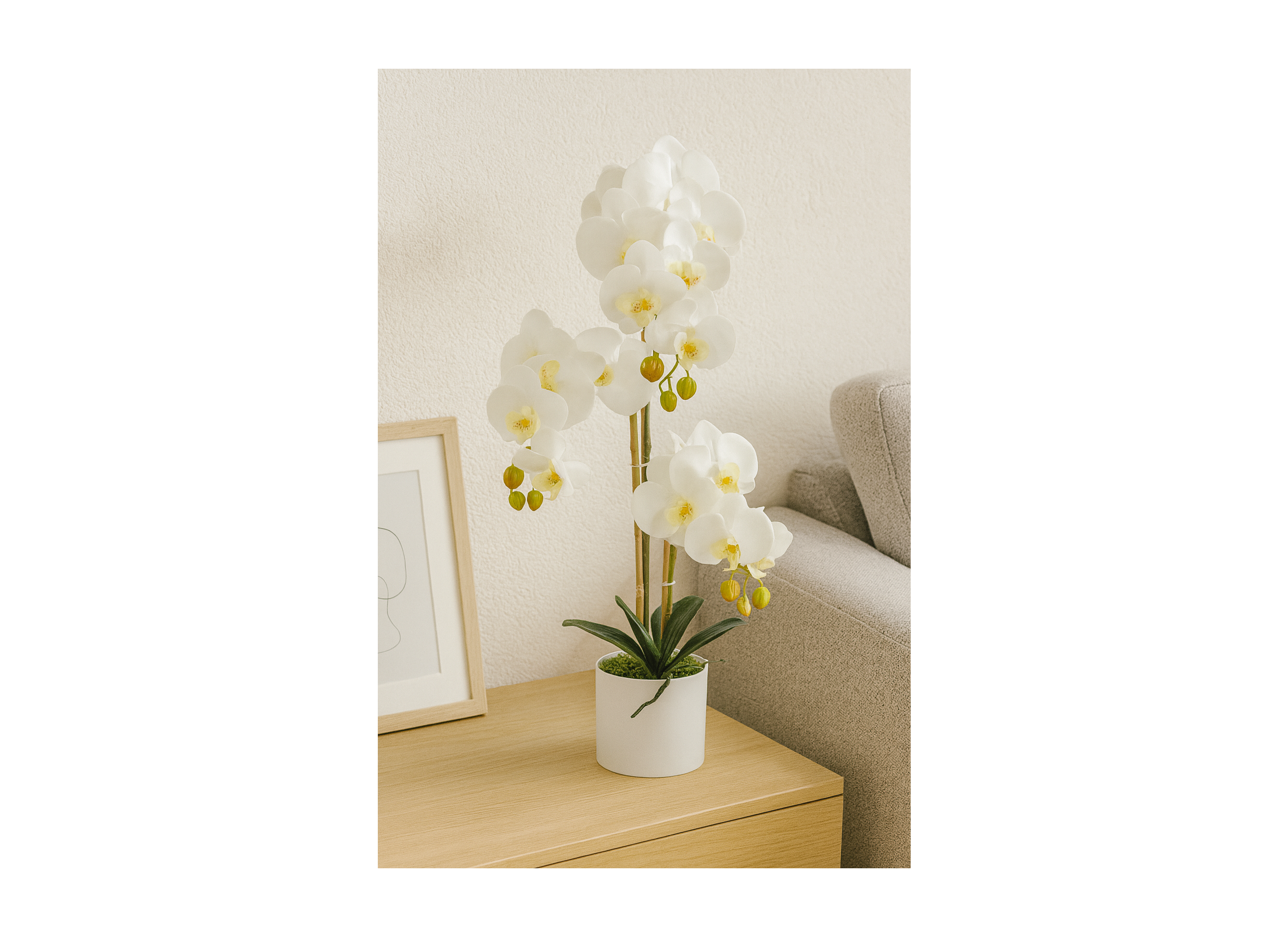 Plante artificielle Orchid H60cm