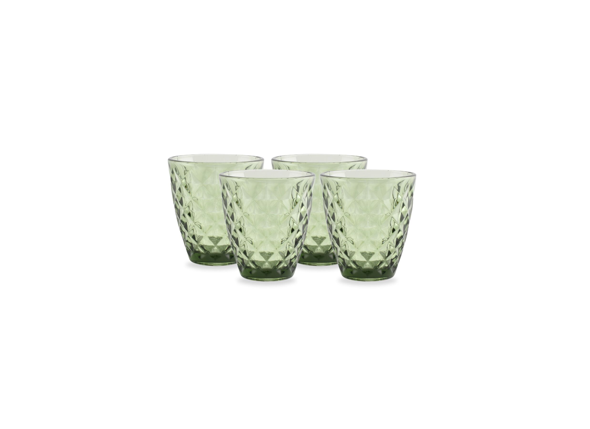Glas Prisma 22cl set van 4
