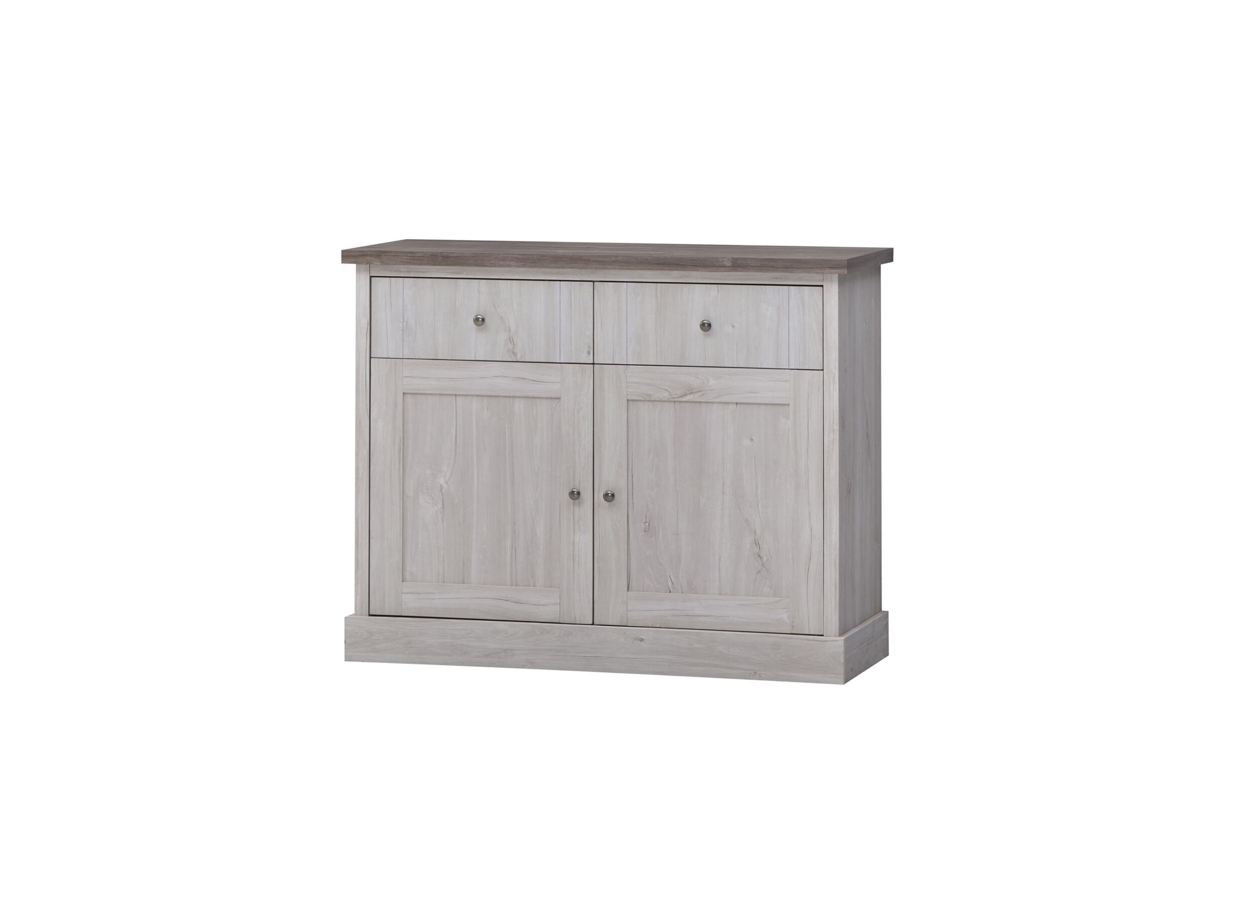 Commode Eline 110x45x88cm - decor - white oak/autumn oak - Commode Eline 110x45x88cm - décor - white oak/autumn oak