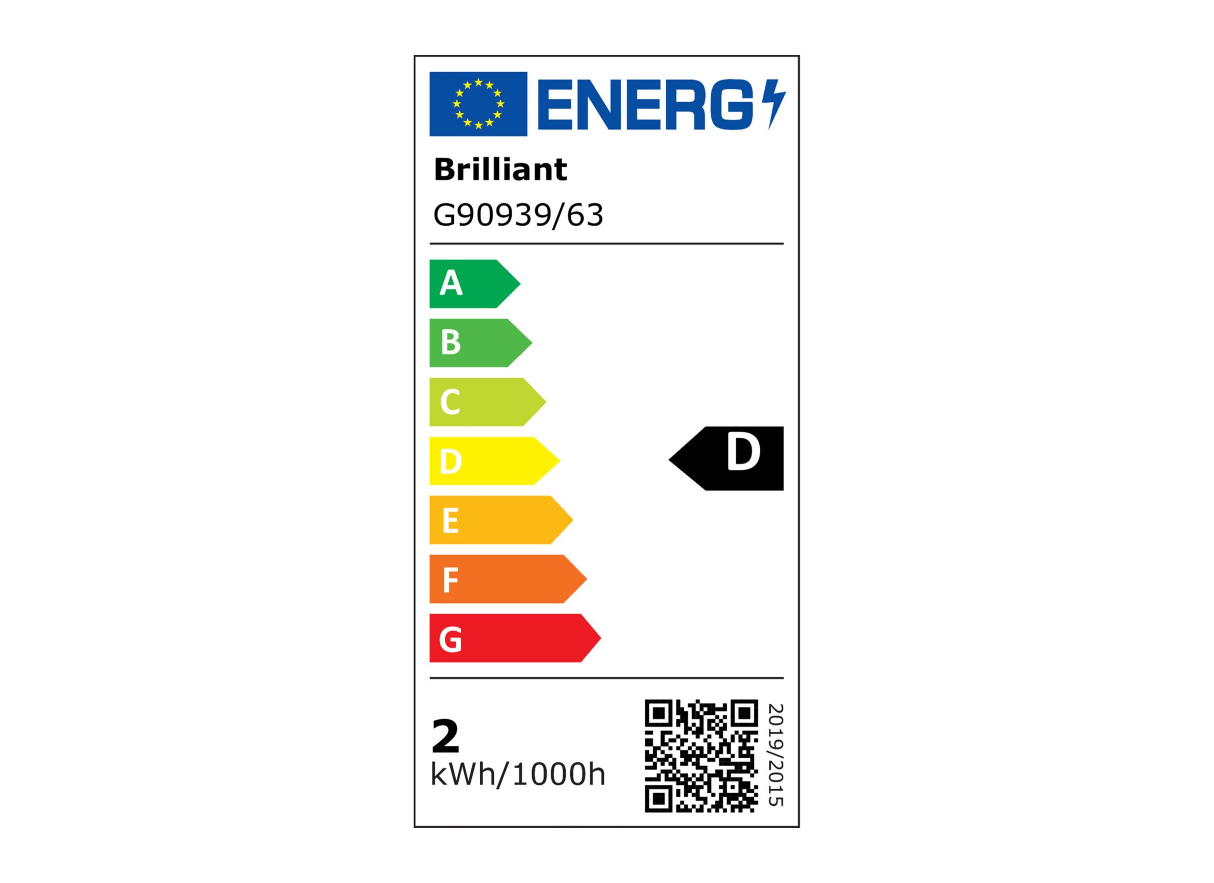 Energielabel - Tafellamp Kaami H37cm donkergroen