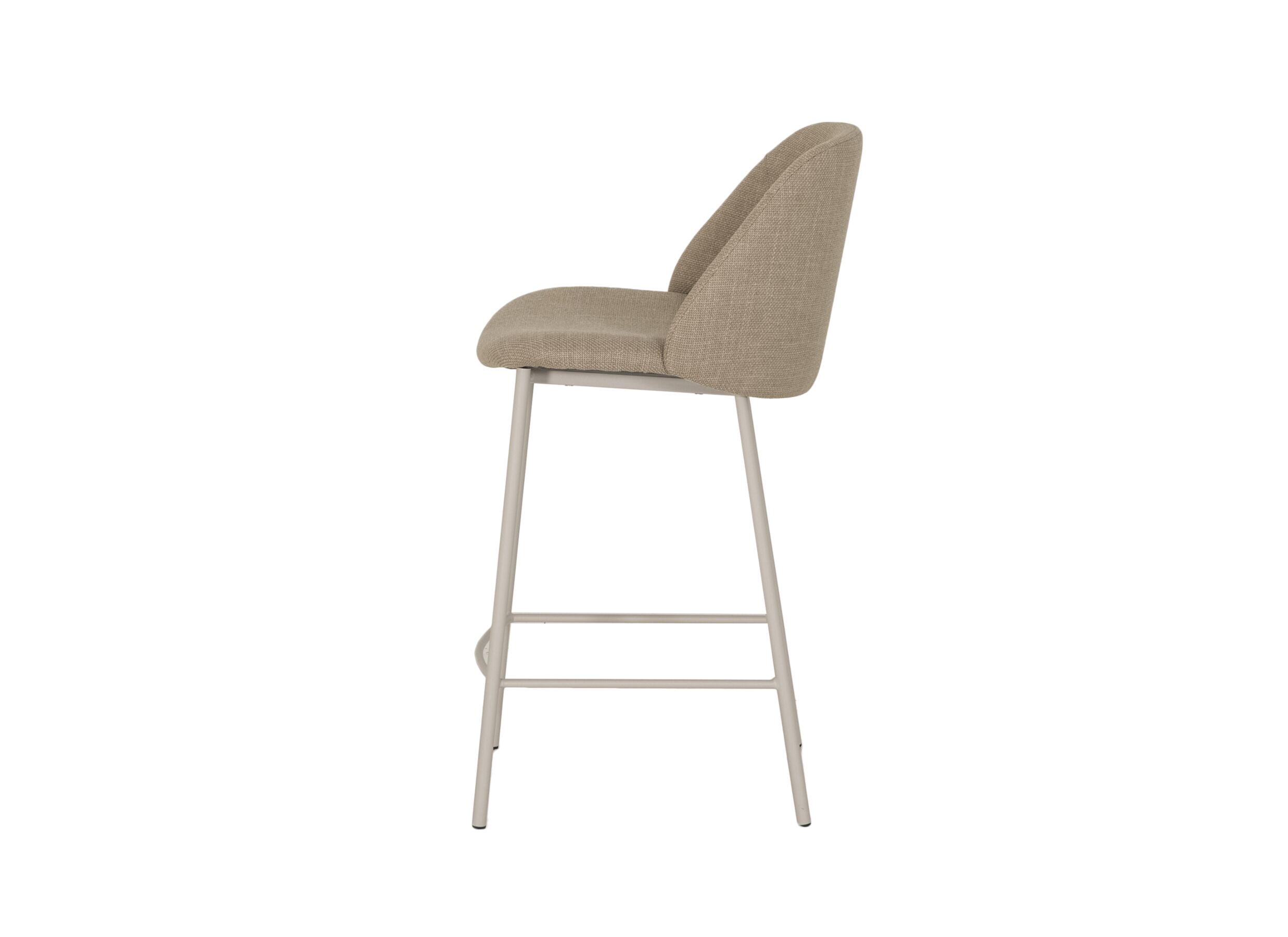 Aperçu - Chaise de bar Soda ZH64,5cm - tissu - naturel