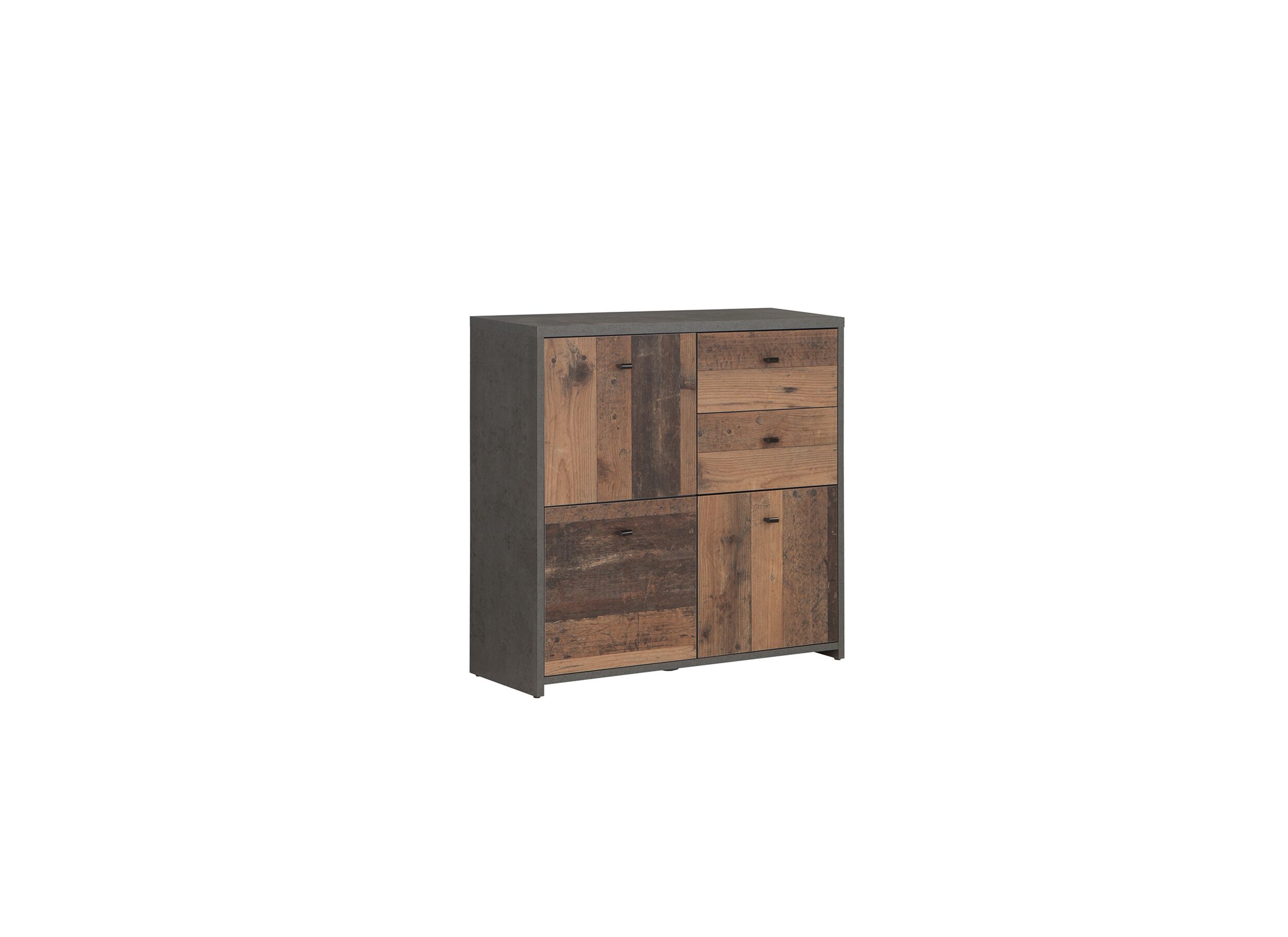 Commode Best Chest 77x30x78cm - decor - old wood & beton