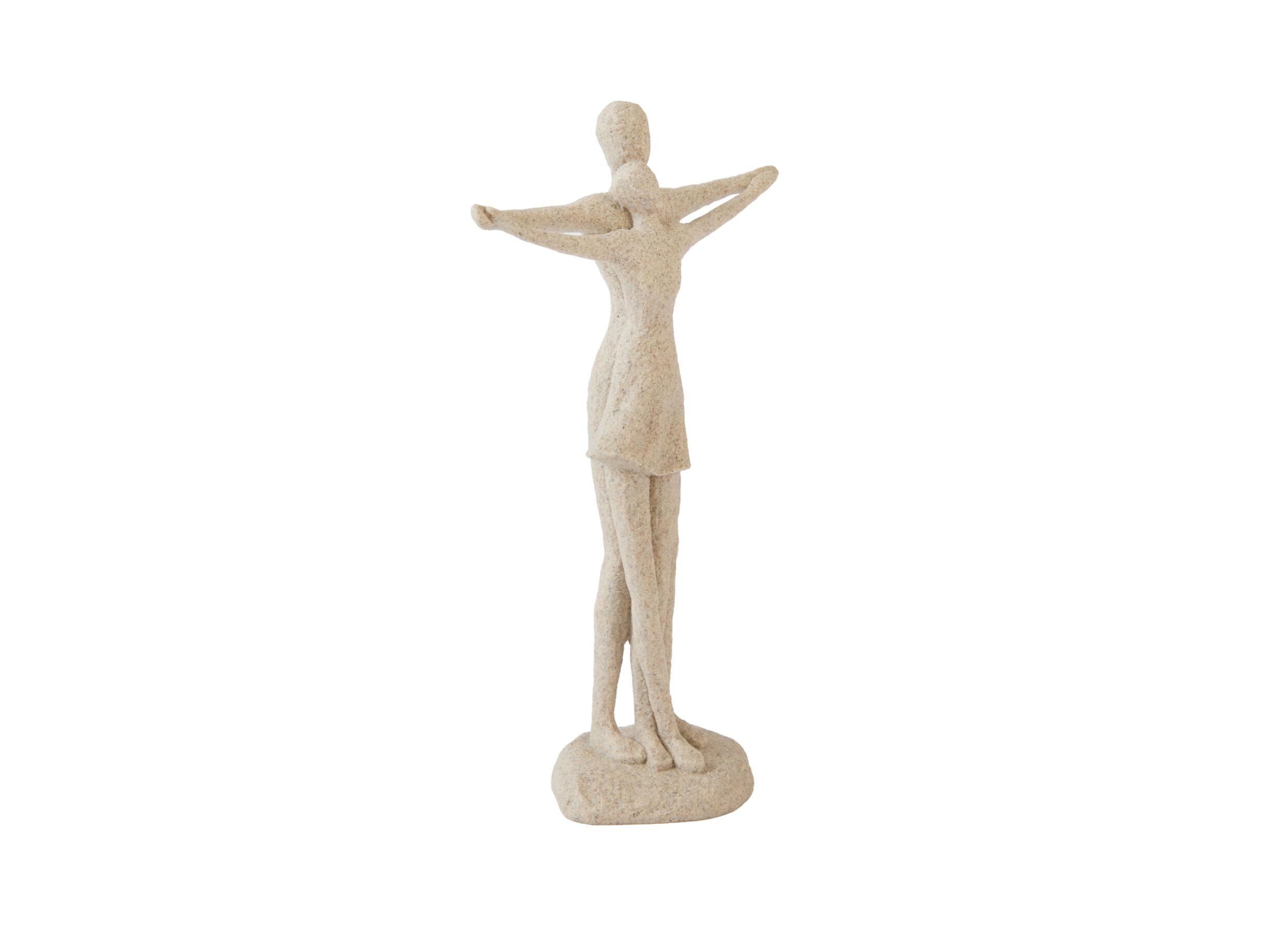 Beeld Trevula H30cm - kunststof - zand - Beeld Trevula H30cm - kunststof - zand