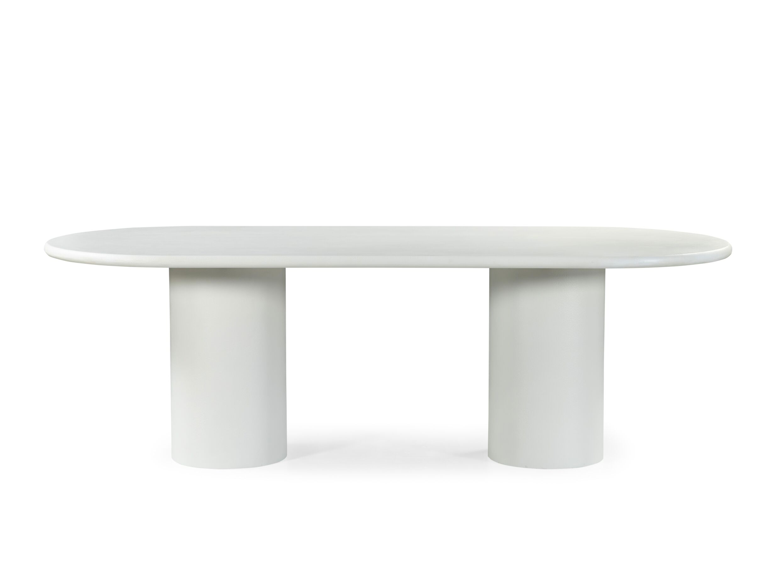 Tafel Aspen 240x100cm - decor - cement wit - Table Aspen 240x100cm - décor - ciment blanc