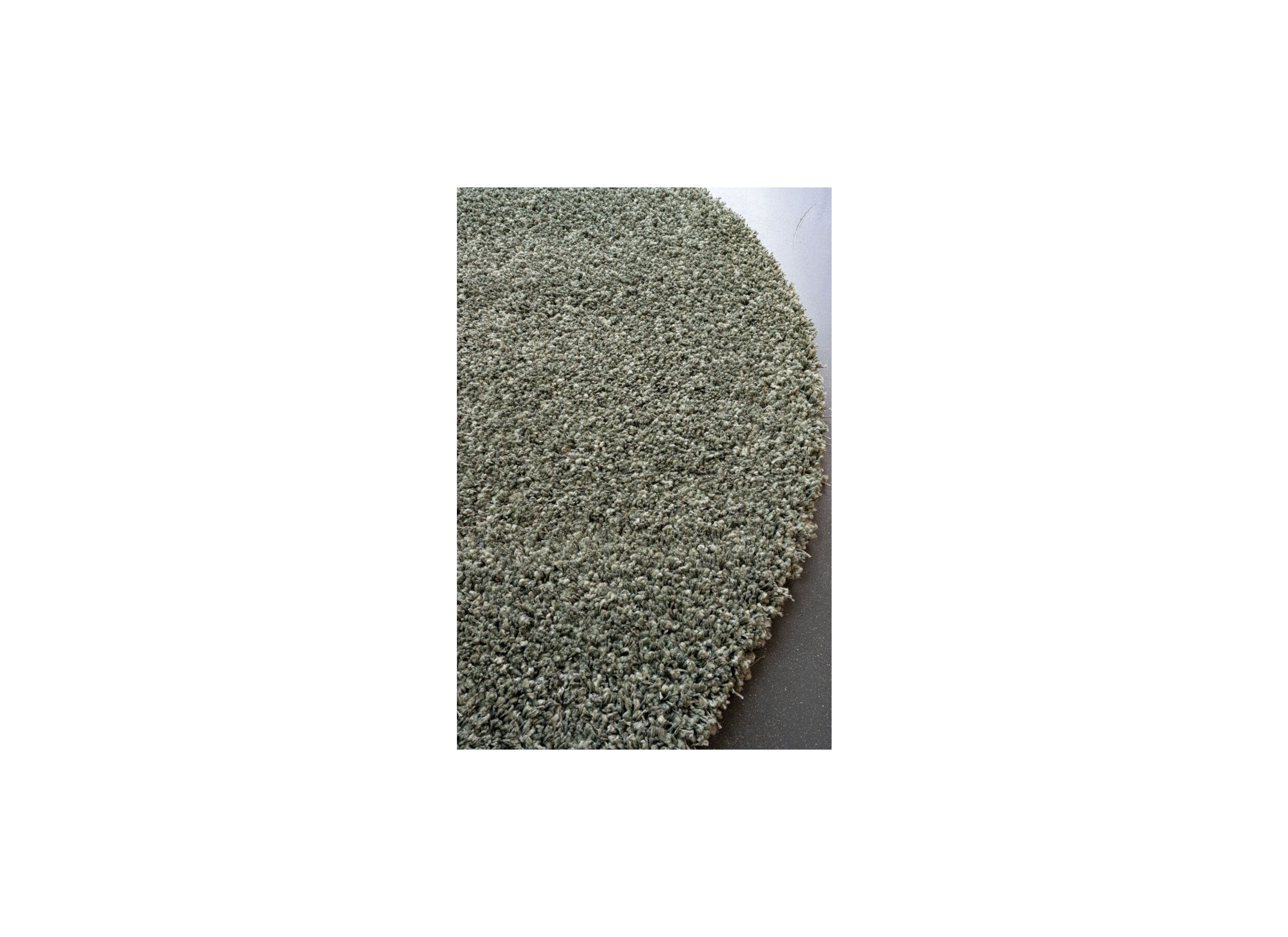 Detail - Tapis rond Twister Ø160cm - polypropylène - vert