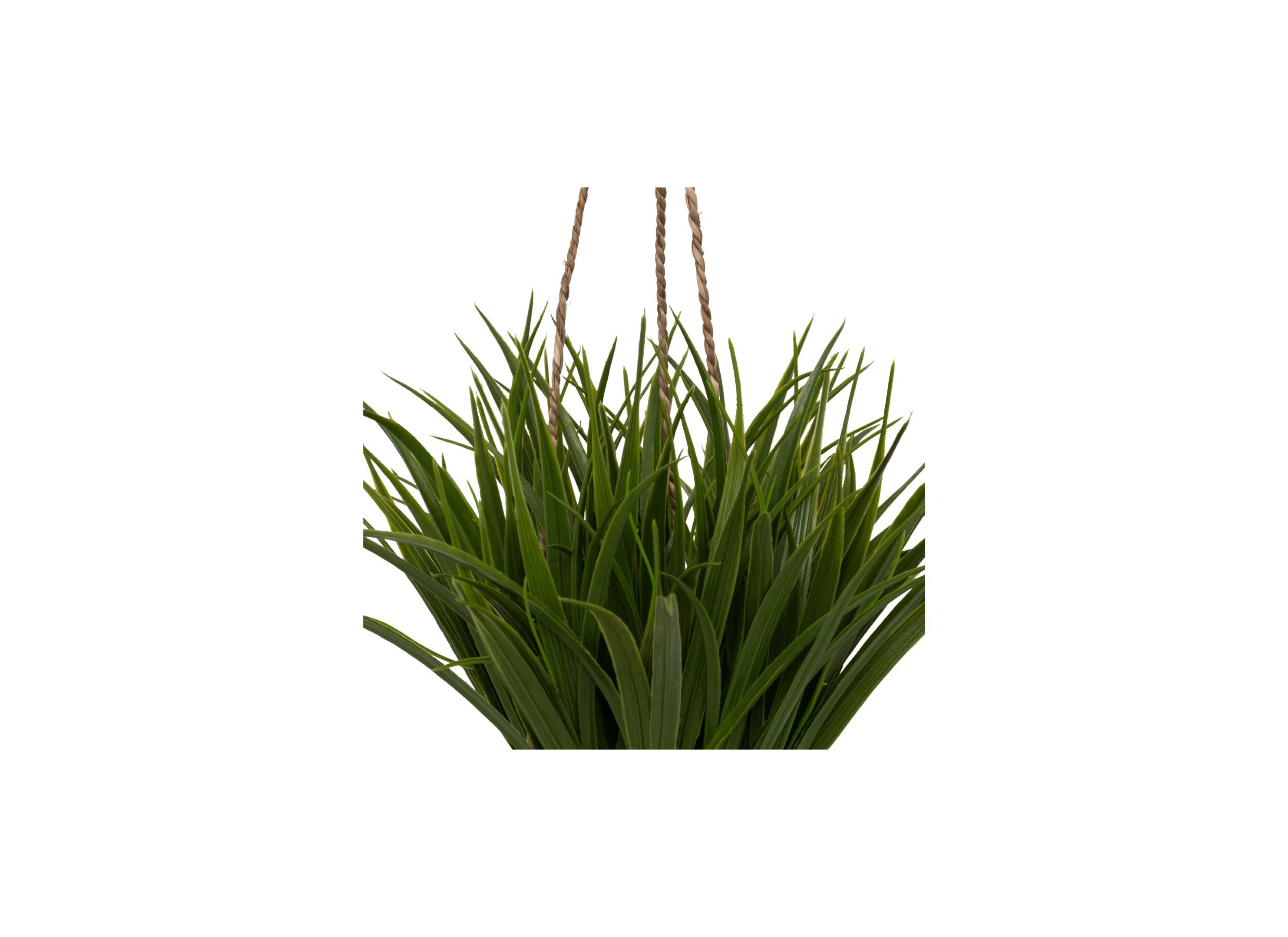 Detail - Plante artificielle suspendue Moda H27cm - plastique - vert/naturel