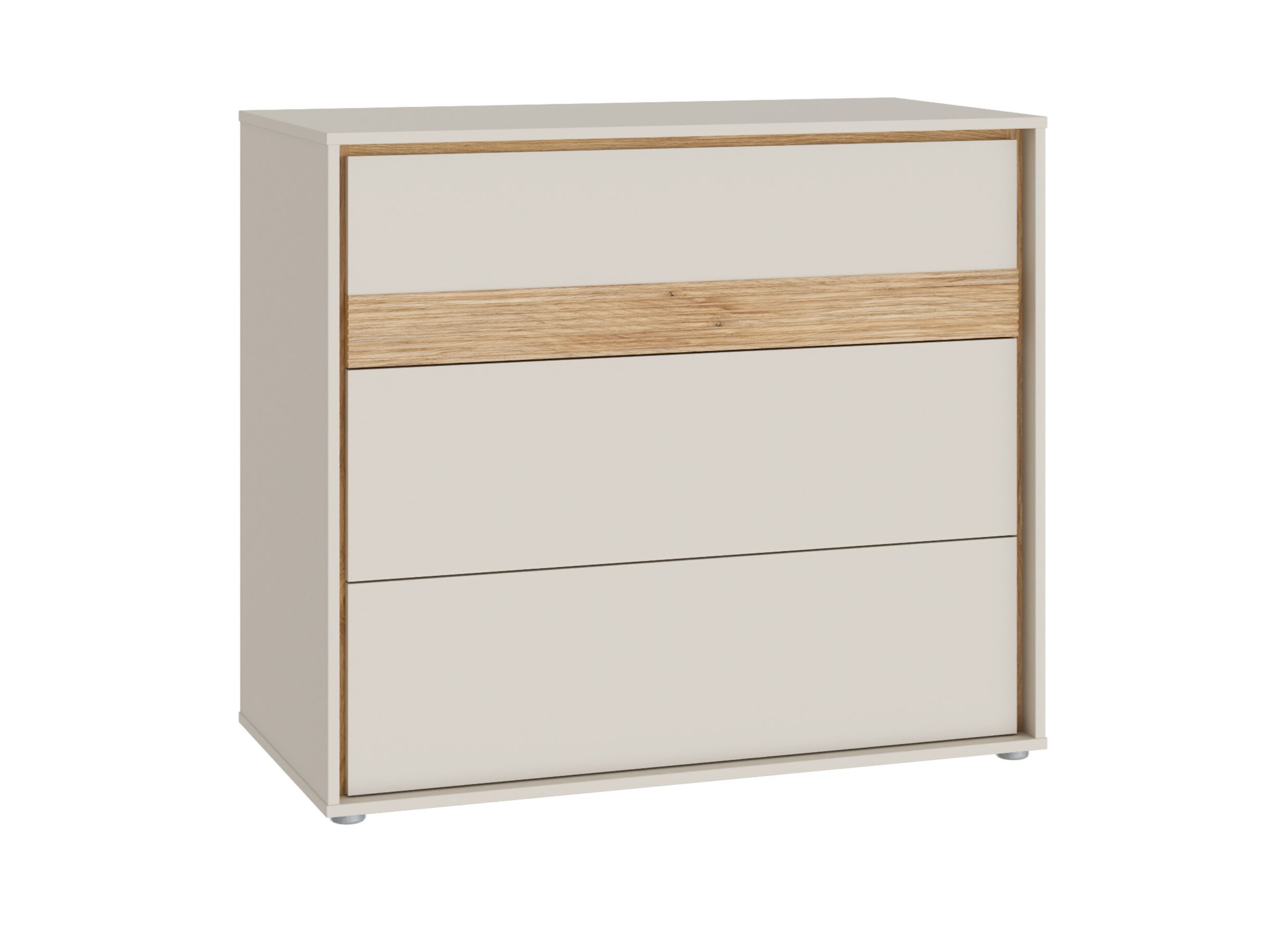 Commode Wexlin 96x50x84cm - decor - sand & mauvella oak - Commode Wexlin 96x50x84cm - décor - sand & mauvella oak