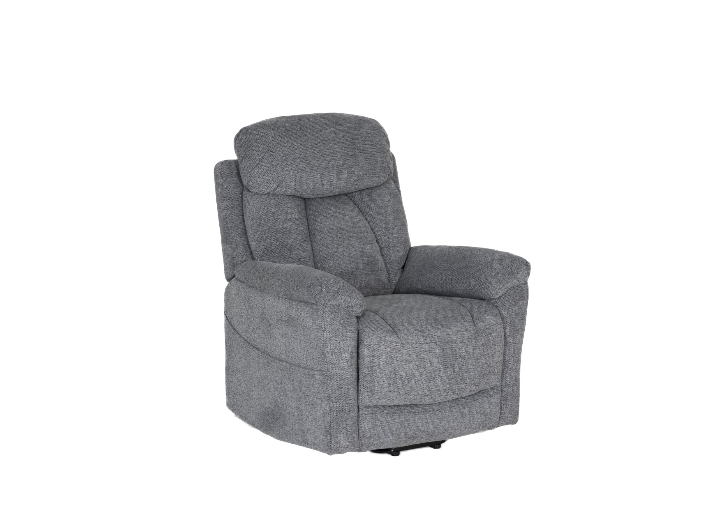 Relaxzetel Porter elektrisch stof grijs