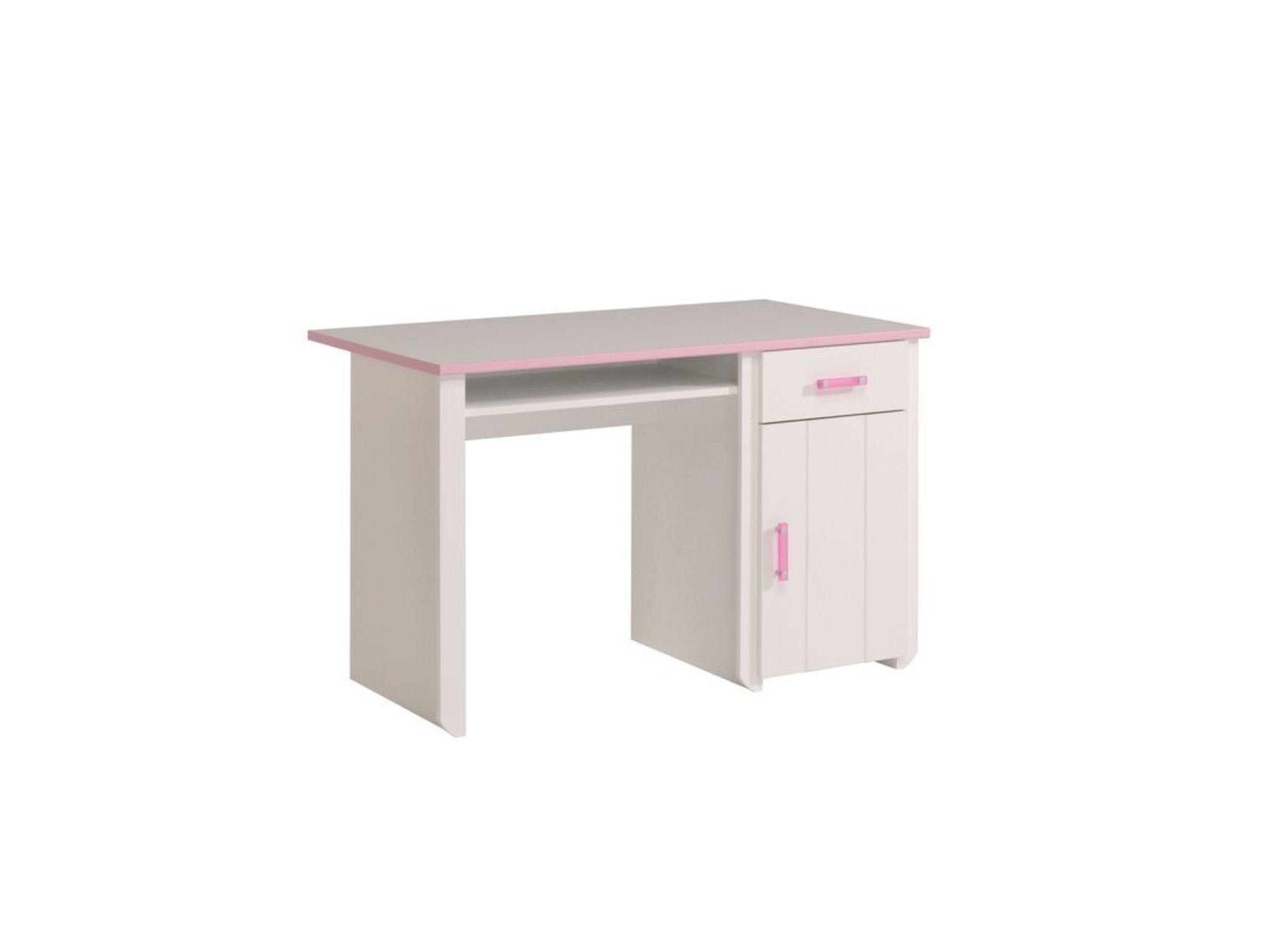 Bureau Biotiful 121x65cm - decor - wit & roze