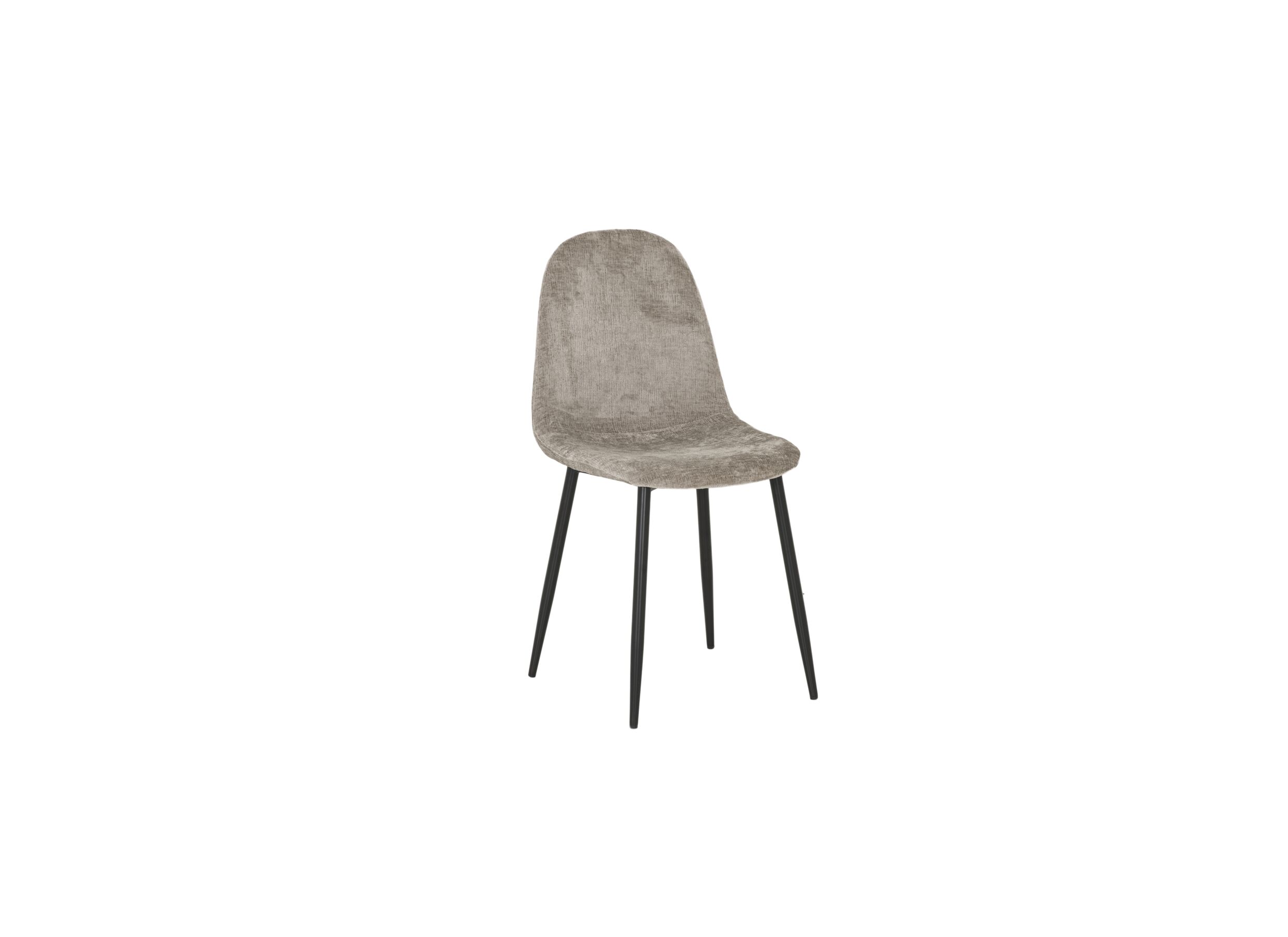 Stoel Speech 45x46x88cm - stof - greige - Stoel Speech 45x46x88cm - stof - greige