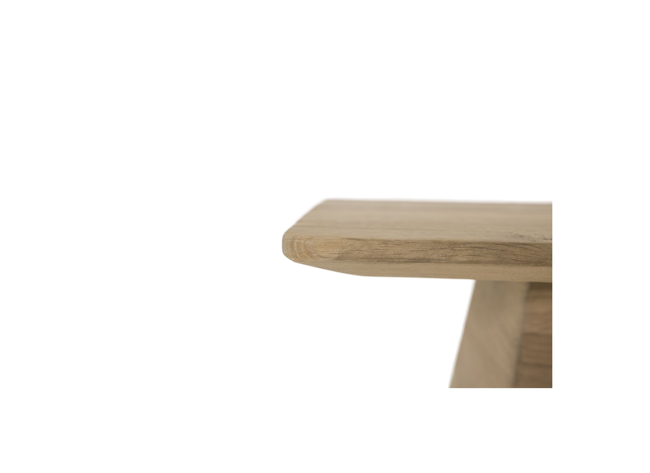 Detail - Table basse Float 40x40x46cm - chêne massif - naturel