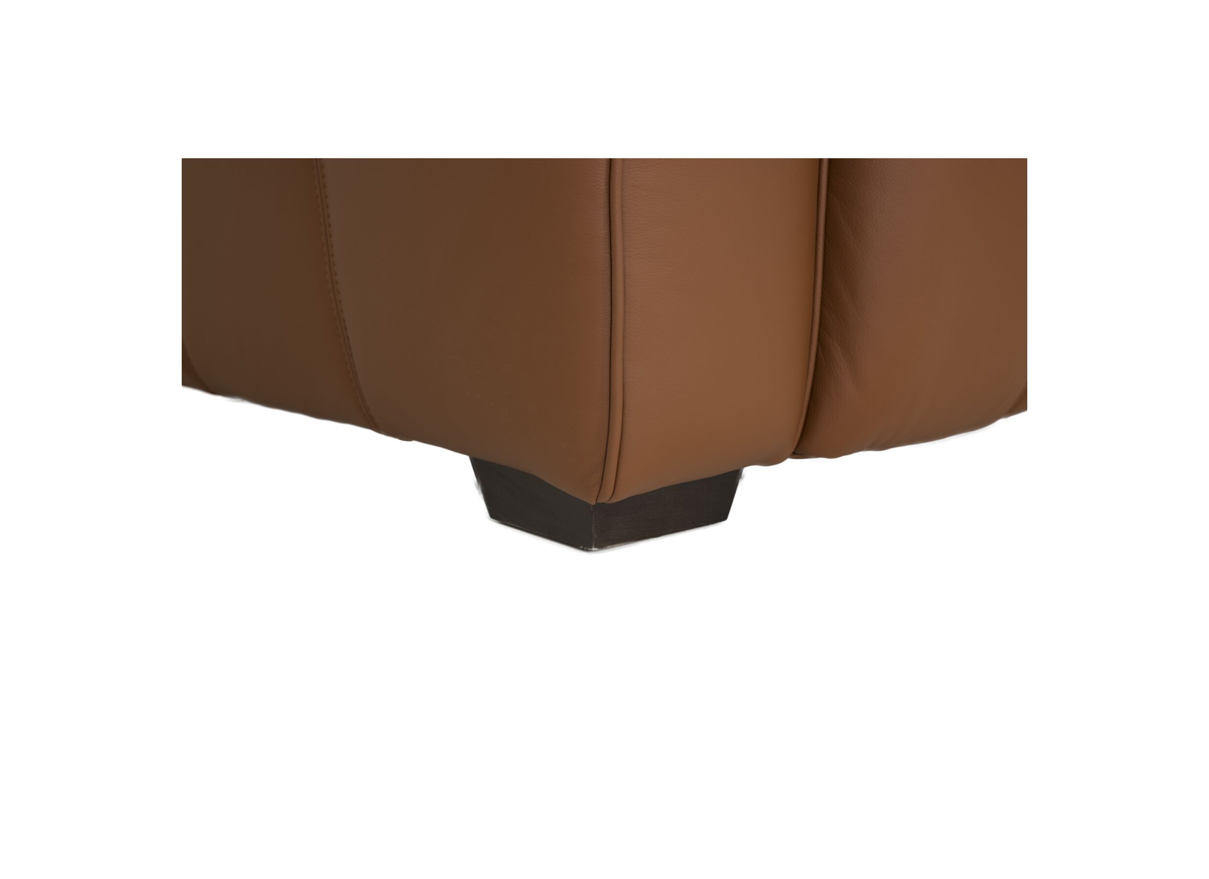 Detailfoto - Zetel Shak-Bis 2,5+2-zit - leder - warm bruin met relax