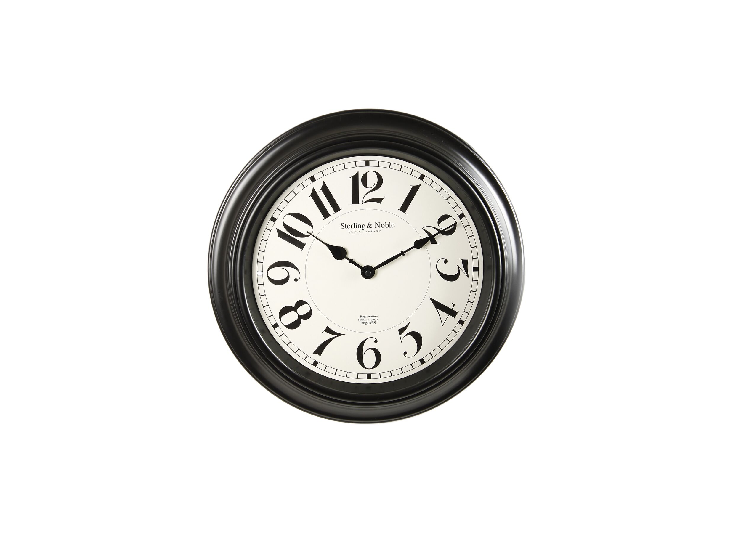 Wandklok Moulure Ø39cm