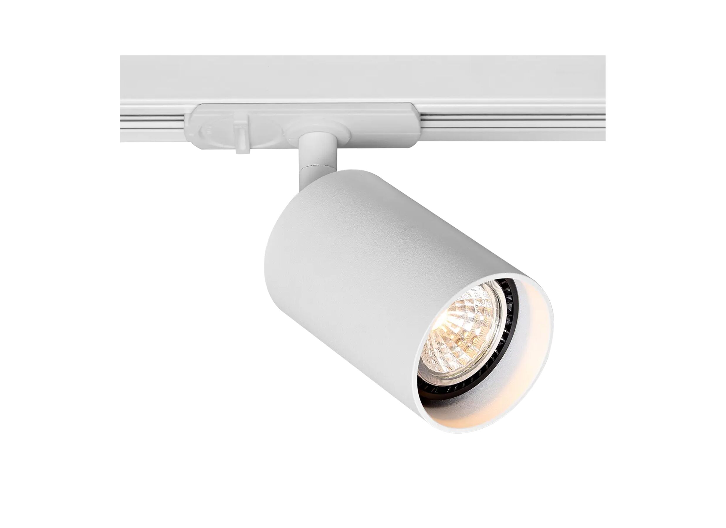 Opbouwspot GU10 - aluminium - wit - Spot GU10 - aluminium - blanc