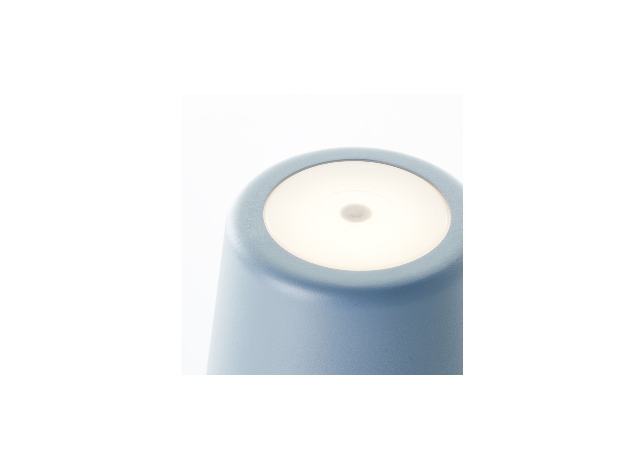 Detailfoto - Tafellamp Kaami H37cm noords blauw