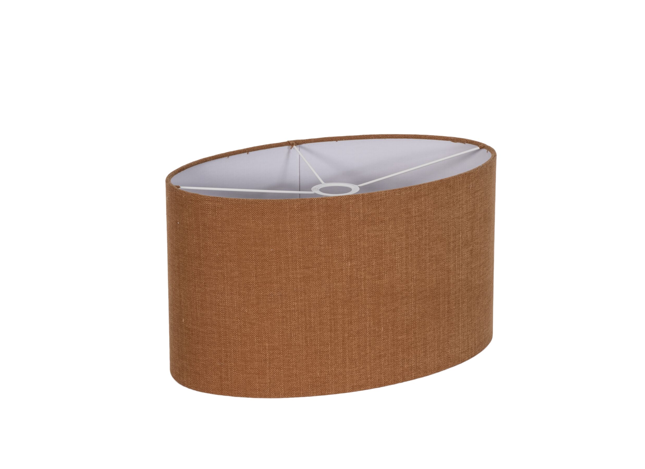 Plus Important - Abat-jour 35x35x22,5cm - tissu - orange