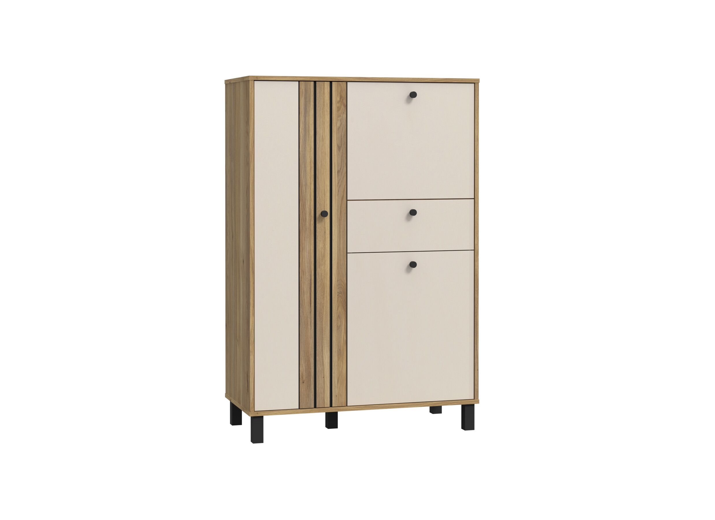 Barkast Killarney 88cm - decor - mauvela oak/sand - Meuble Bar Killarney 88cm - décor - mauvela oak/sand