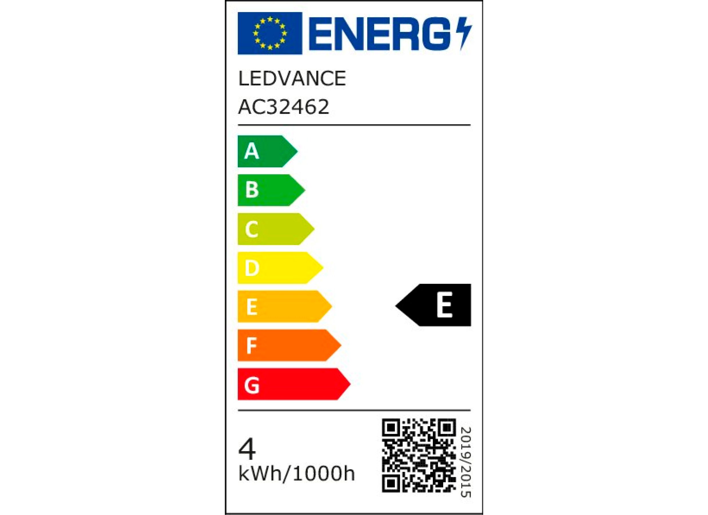Energielabel - LED-lamp Retrofit 4W E14 2 stuks