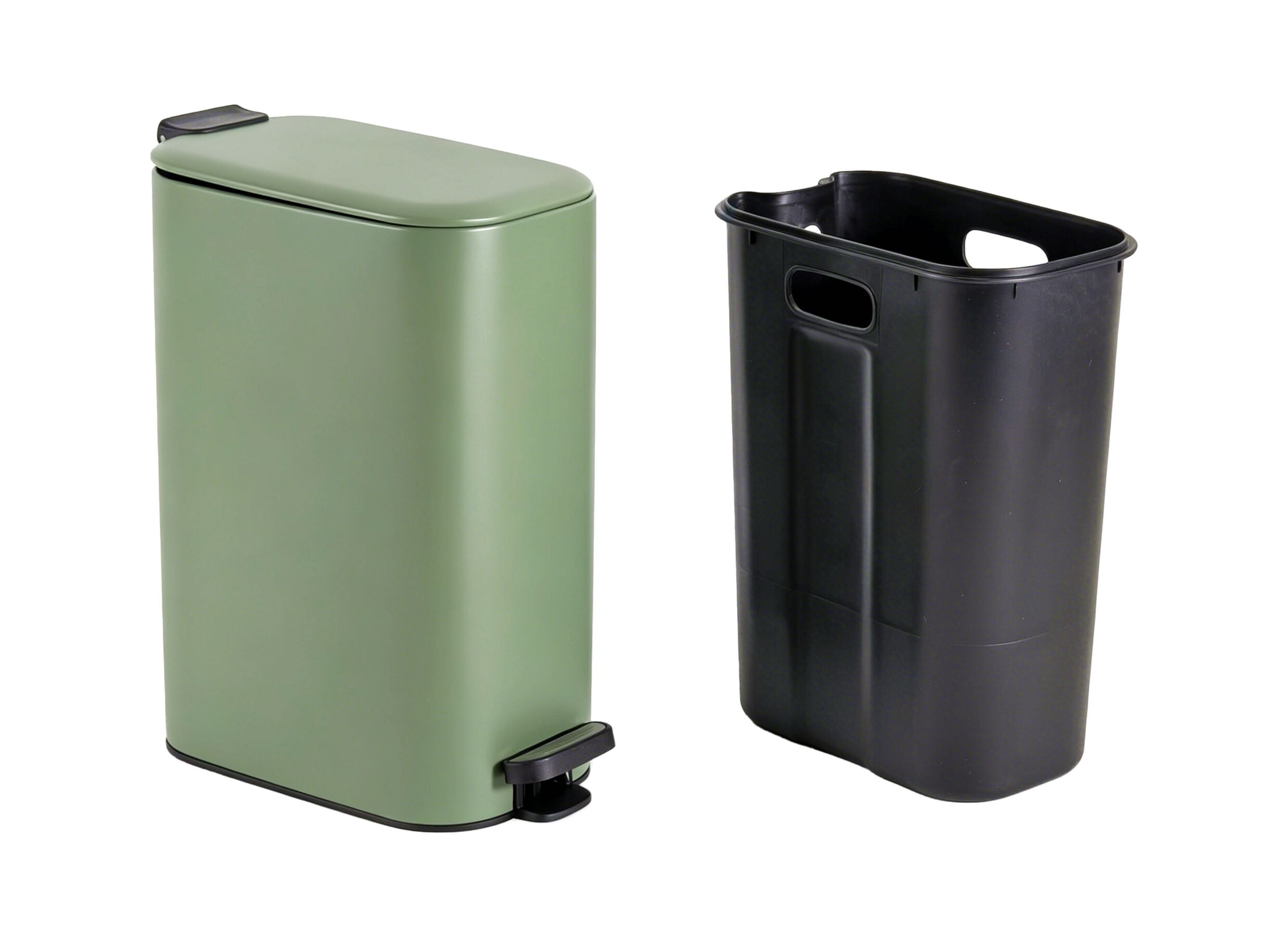 Aperçu - Poubelle à pédale Basil 8L - vert