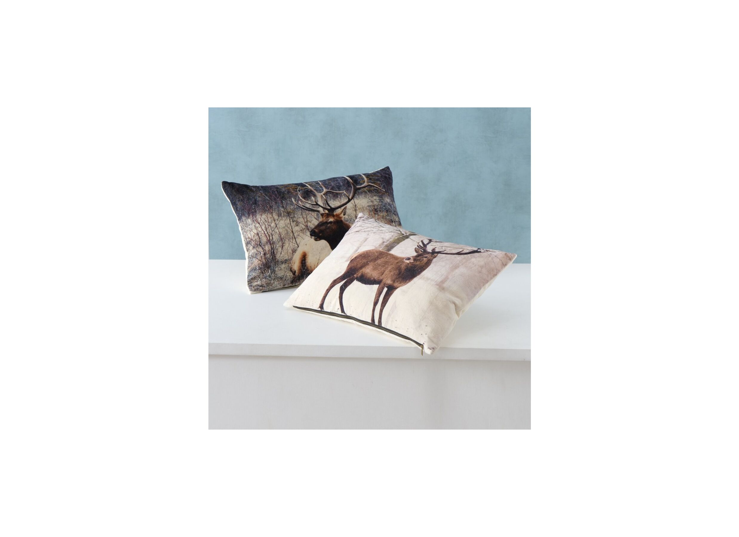 Foto ambiance - Coussin Palco 60x40cm - coton - multicolore
