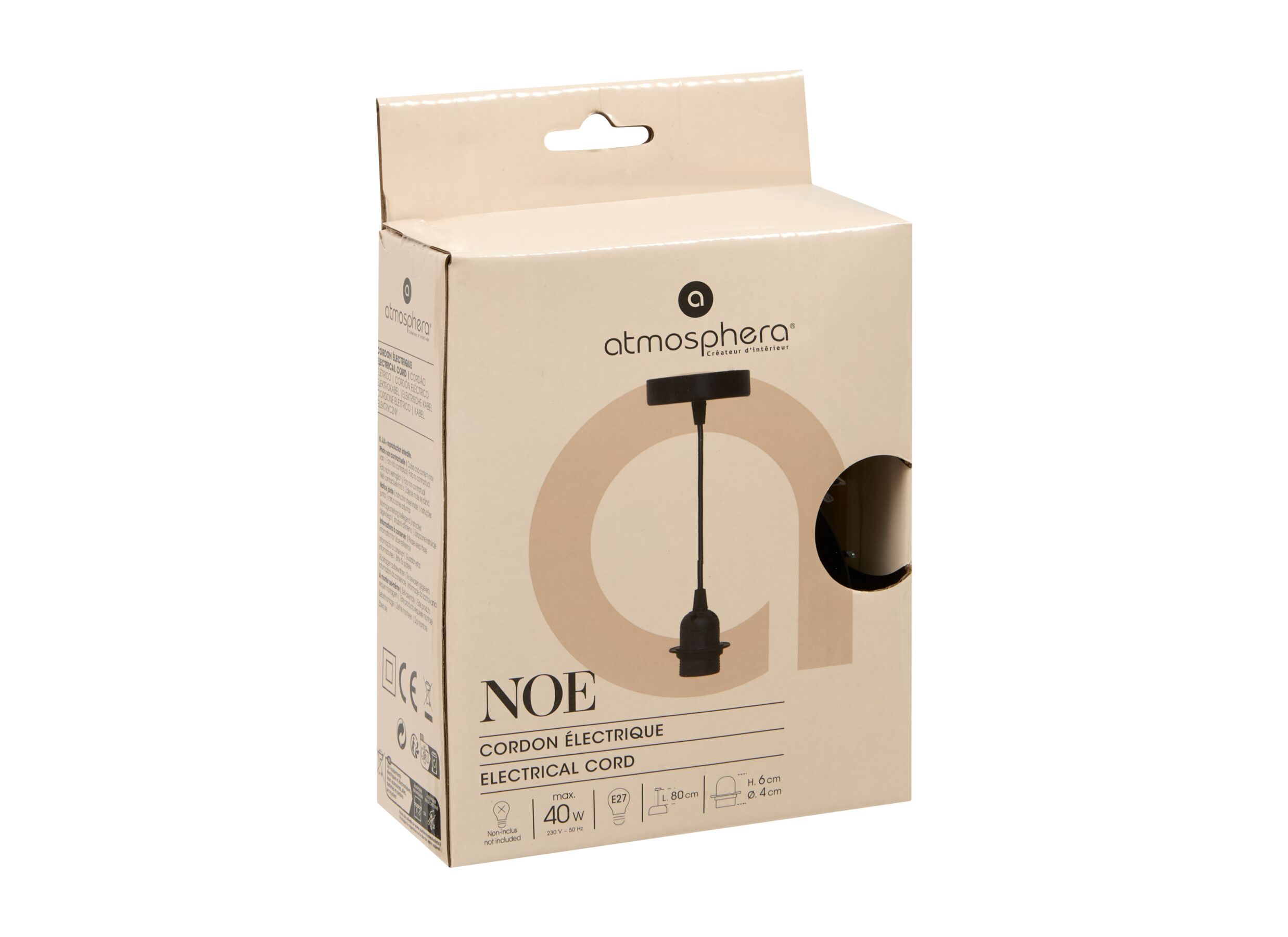 Hanglamp Kabel L80cm