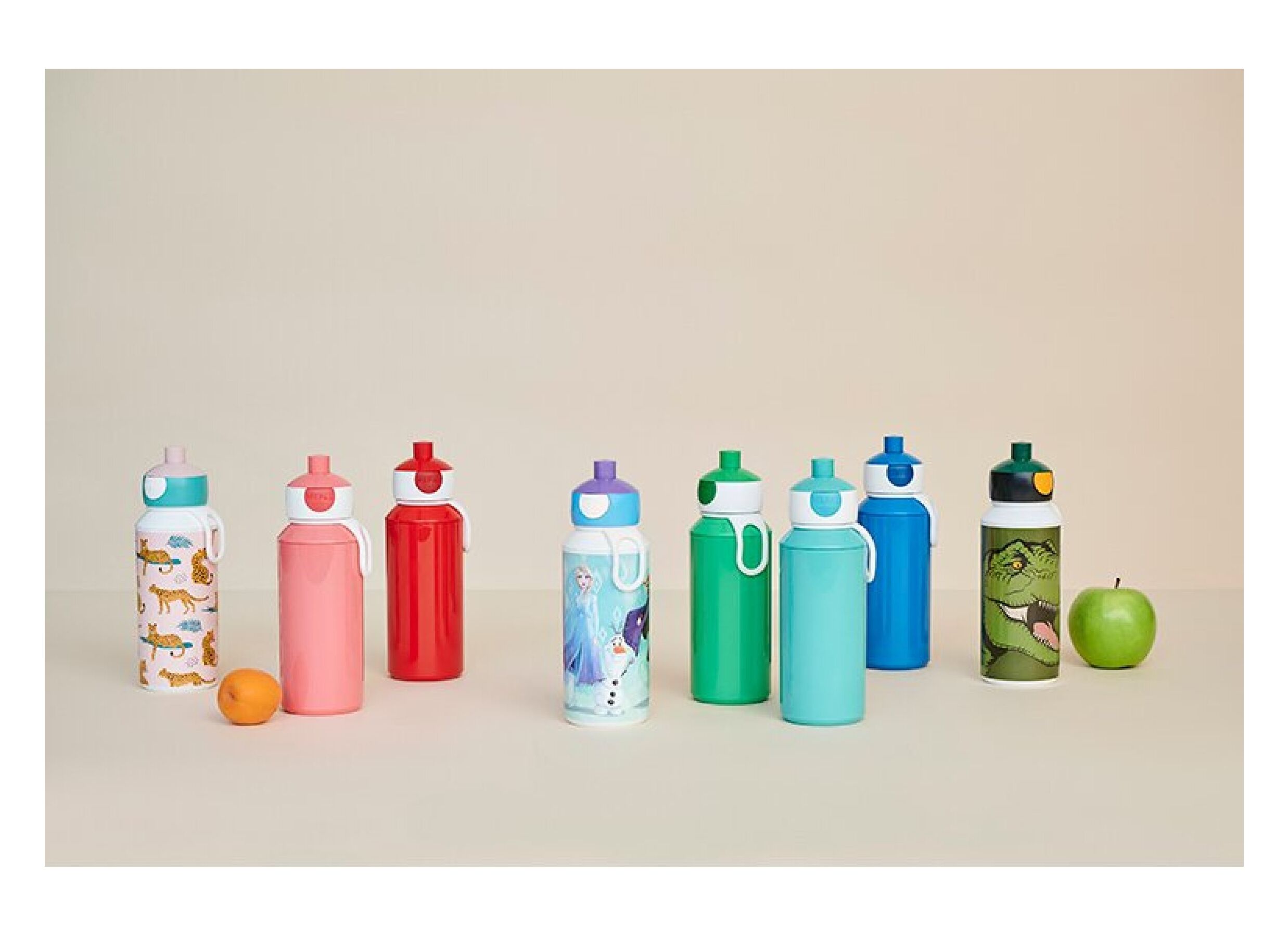 Photo ensemble - Gourde Pop-Up Campus 400ml dino