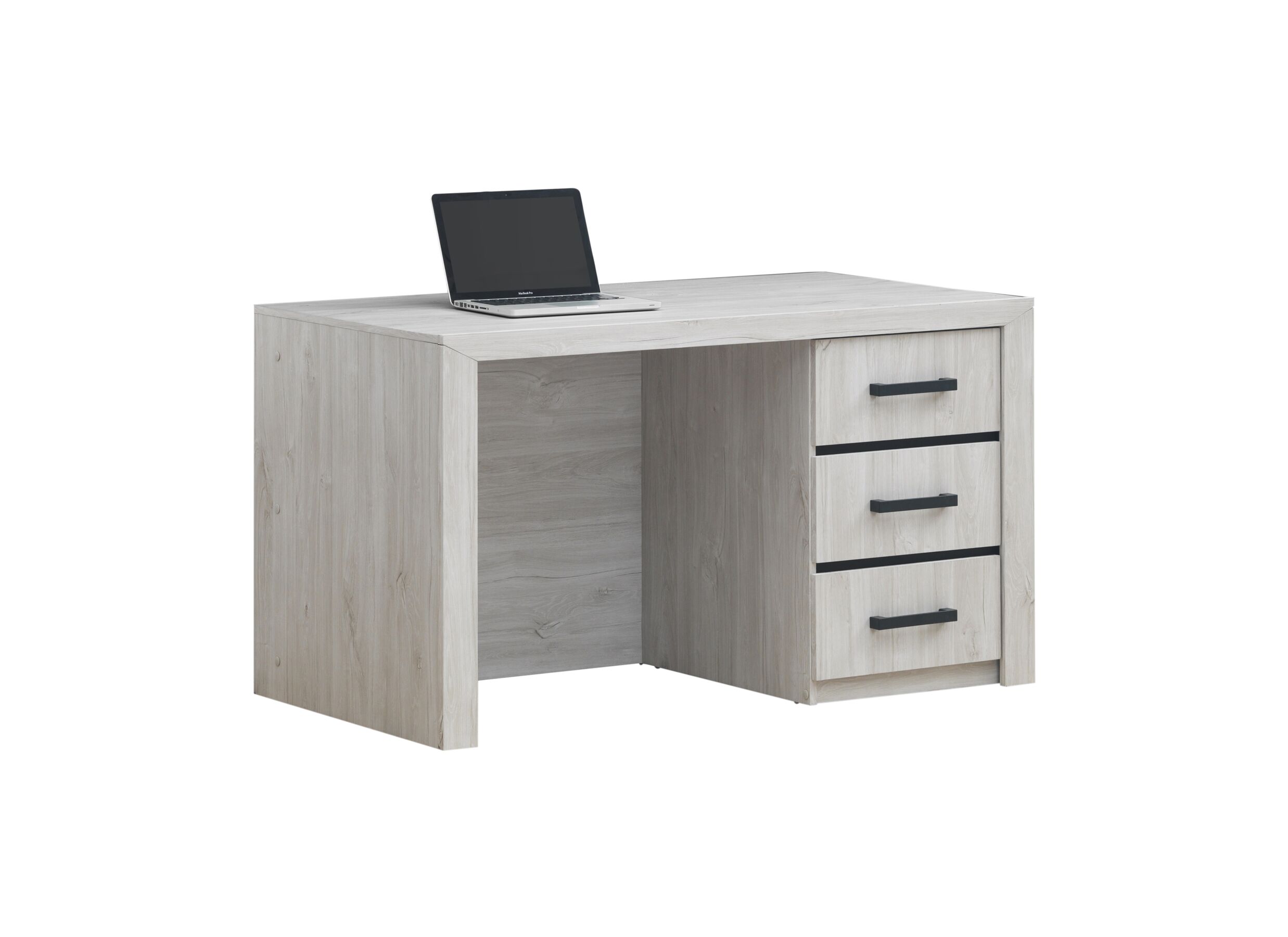 Bureau Elvis 130x70x74cm - Bureau Elvis 130x70x74cm - décor - chêne blanc
