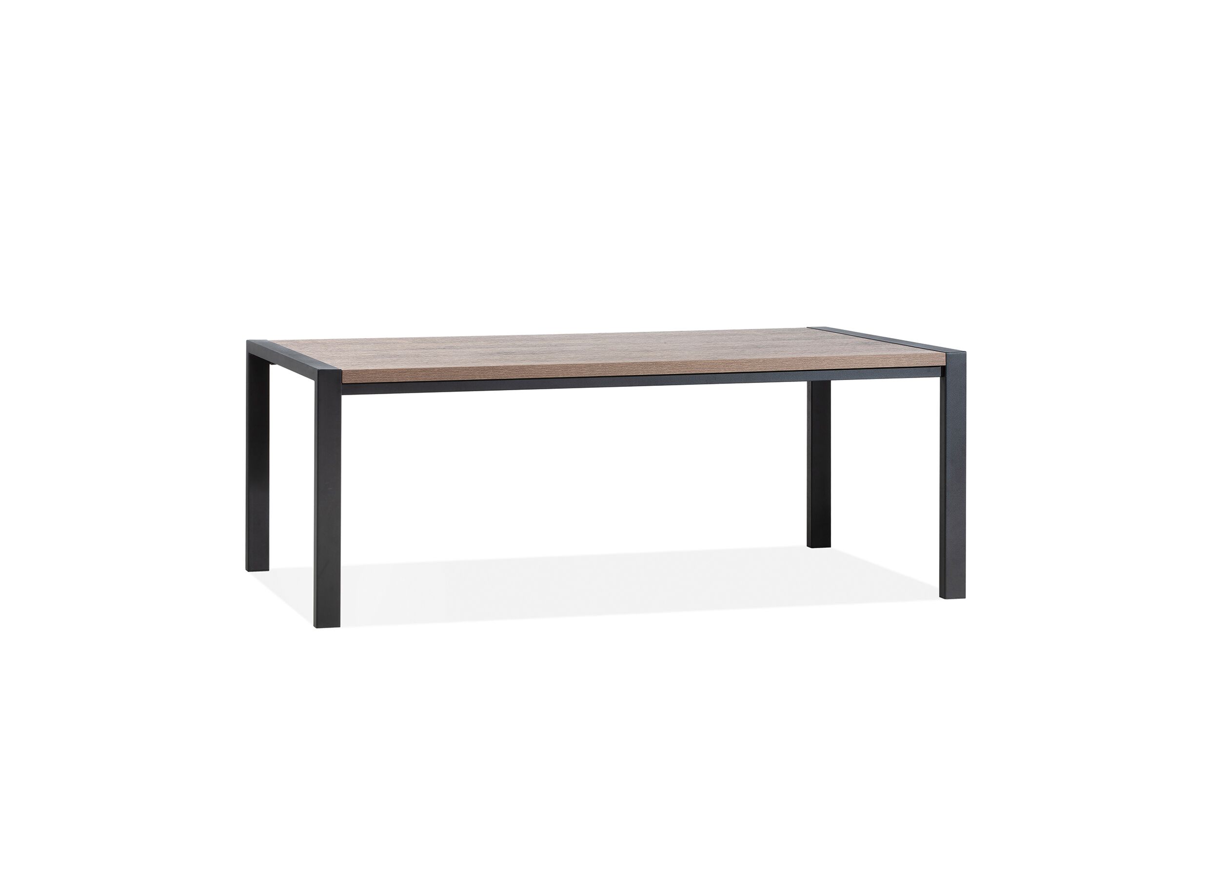 Tafel Cascade 190x90cm - lamulux - mokka
