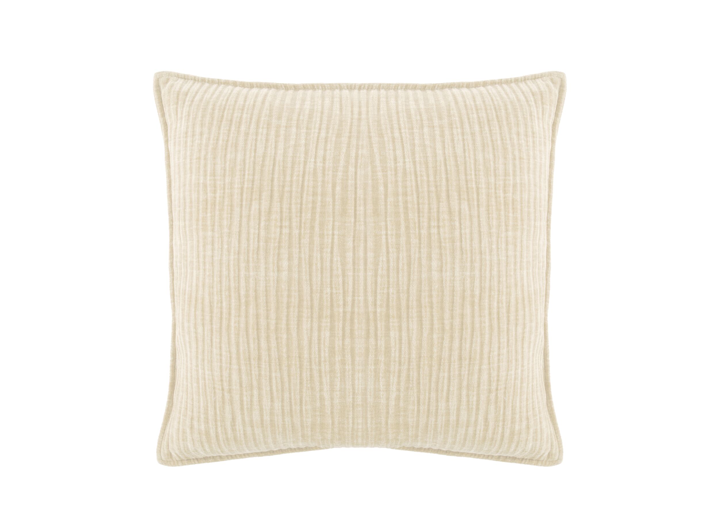 Kussen Juliette 45x45cm - stof - ivoor - Coussin Juliette 45x45cm - tissu - ivoire