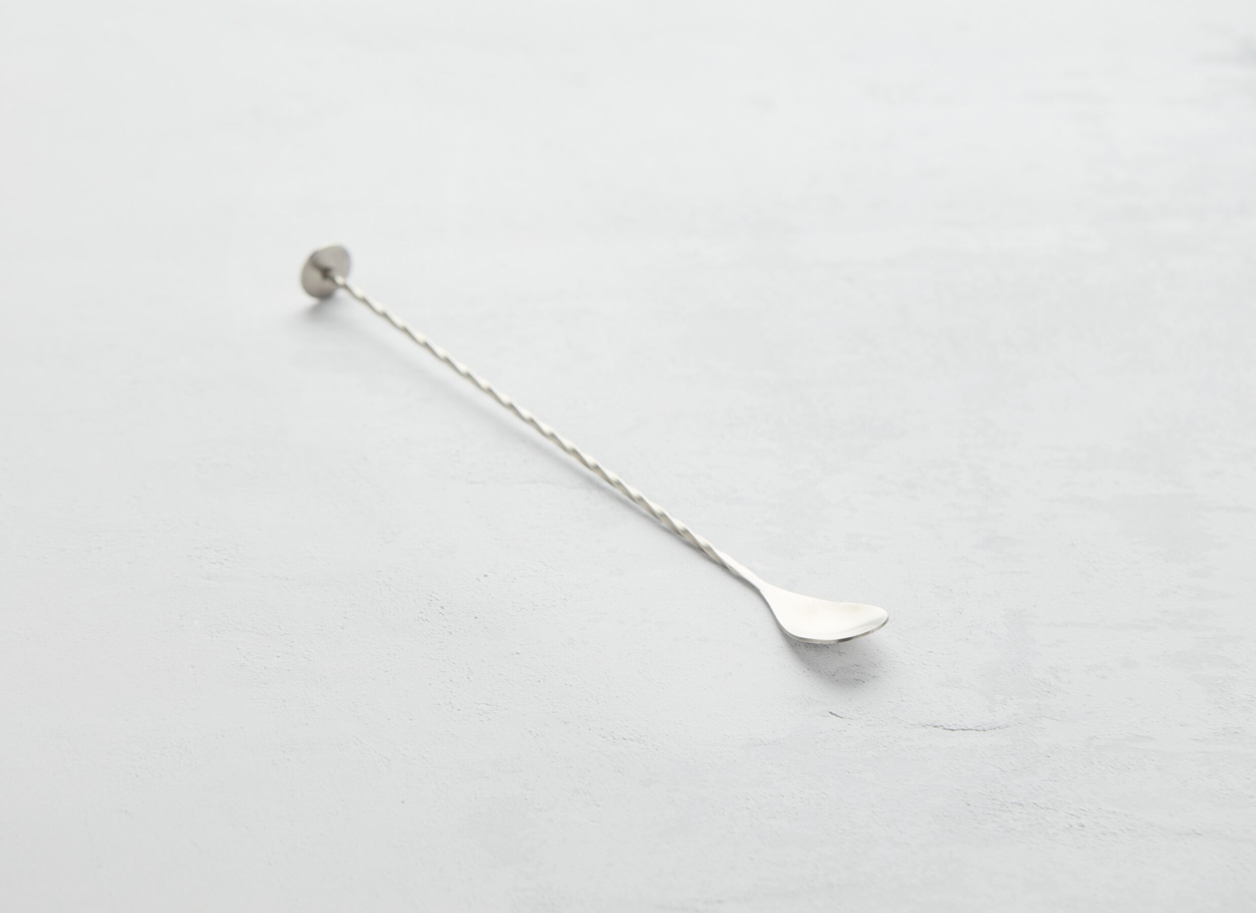 Foto ambiance - Cuillère de bar 32cm - inox - argent