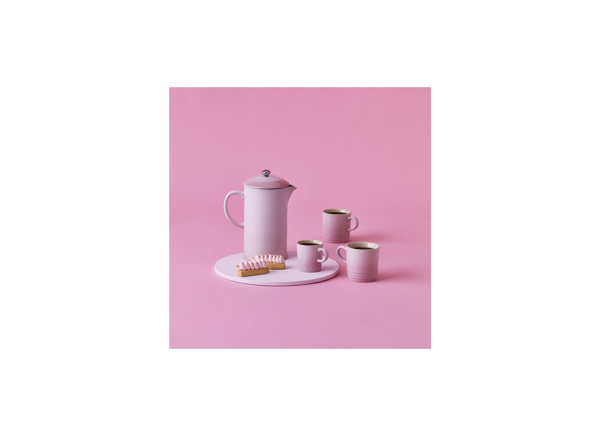 Setfoto - Mok Le Creuset 35cl shell pink