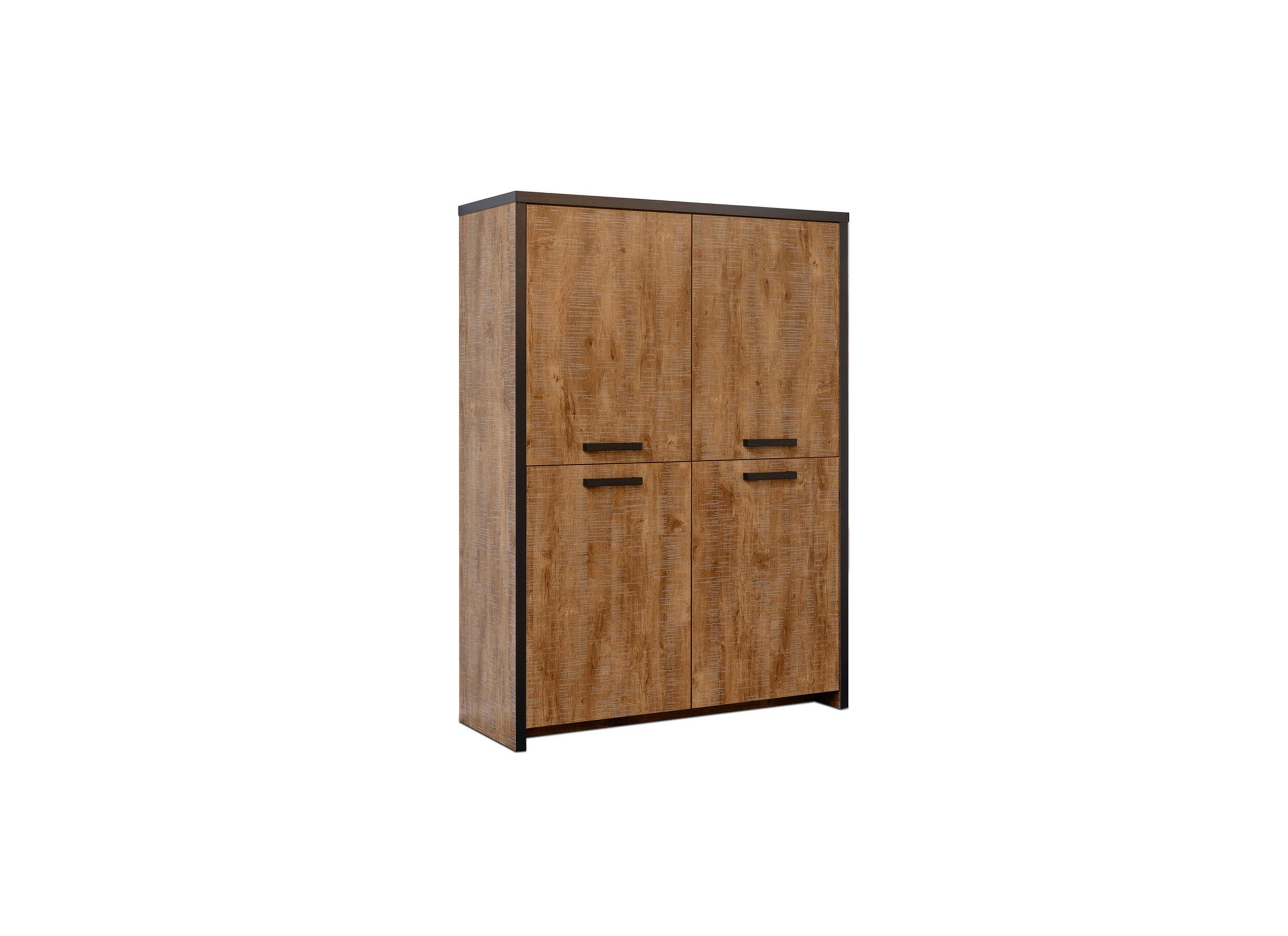 Barkast Esther 116cm - decor - industrial oak