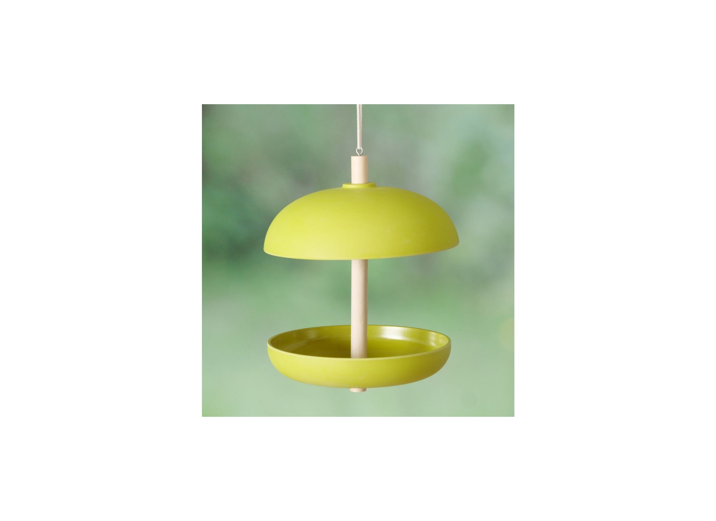 Sfeerfoto - Vogelhuisje Giardino Ø21cm - kunststof/bamboe - groen